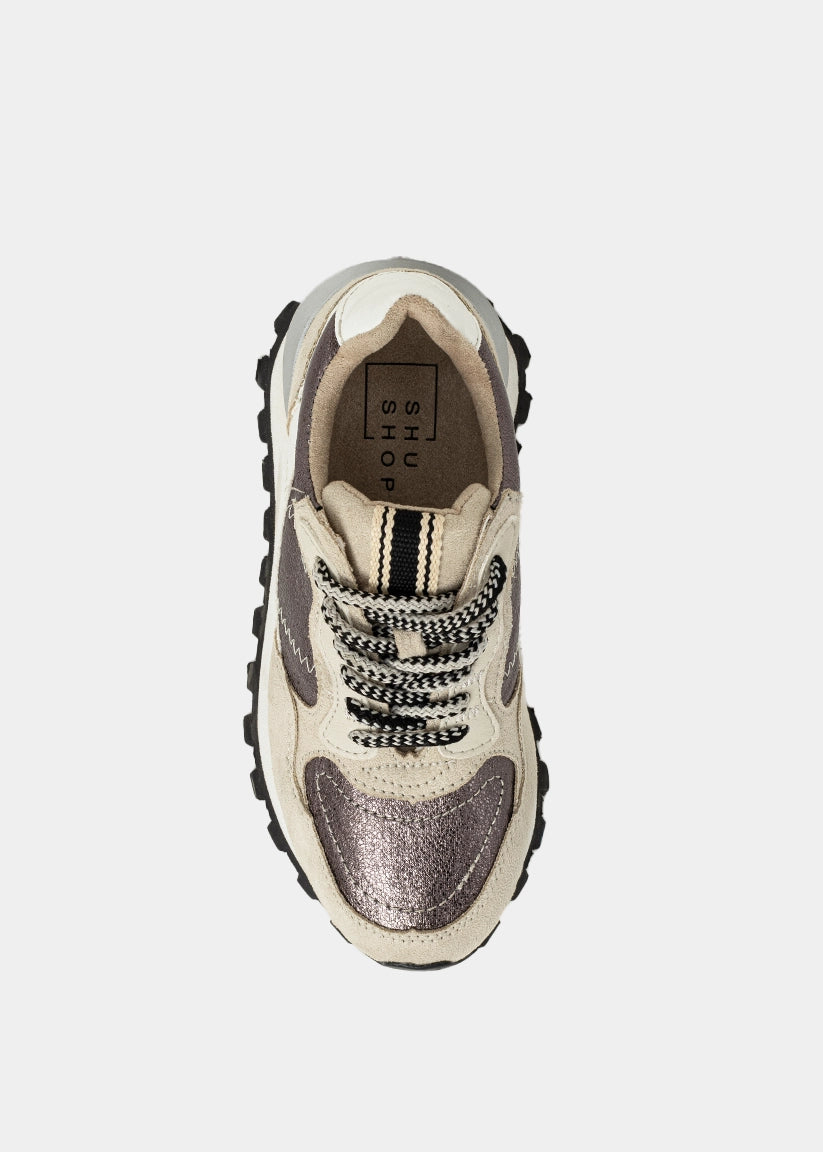 Phoebe | Metallic Pewter