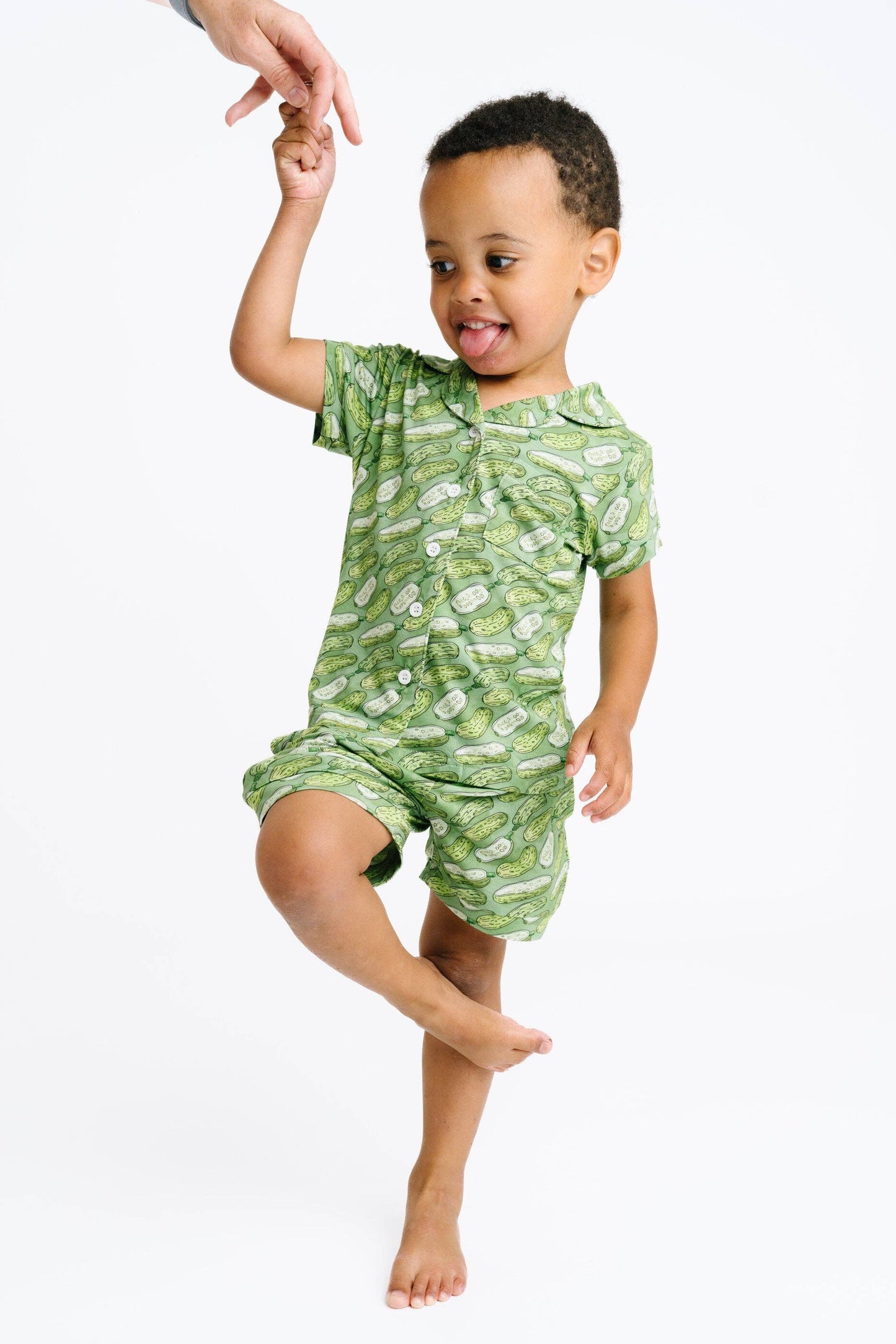Pickle Bamboo Short Button Up Set