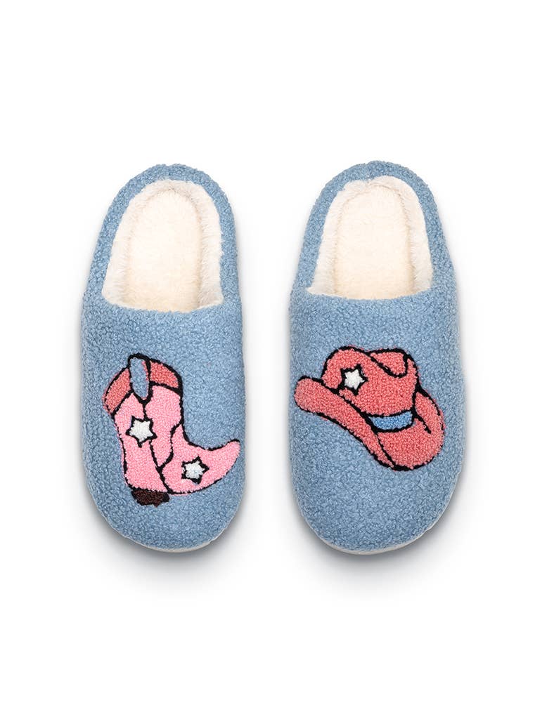 Tween Slippers - Western Cowgirl - Size 5-8