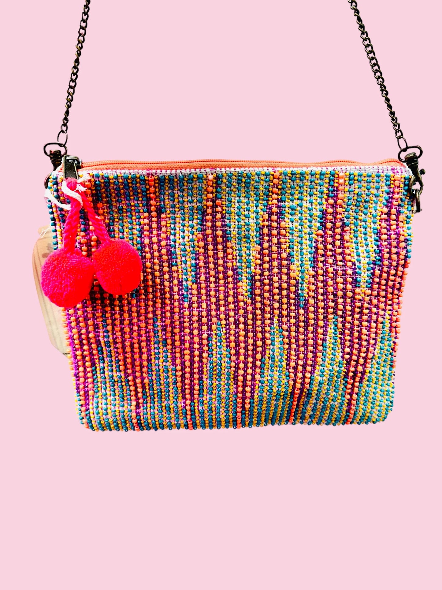 Isa Beaded Crossbody Bag