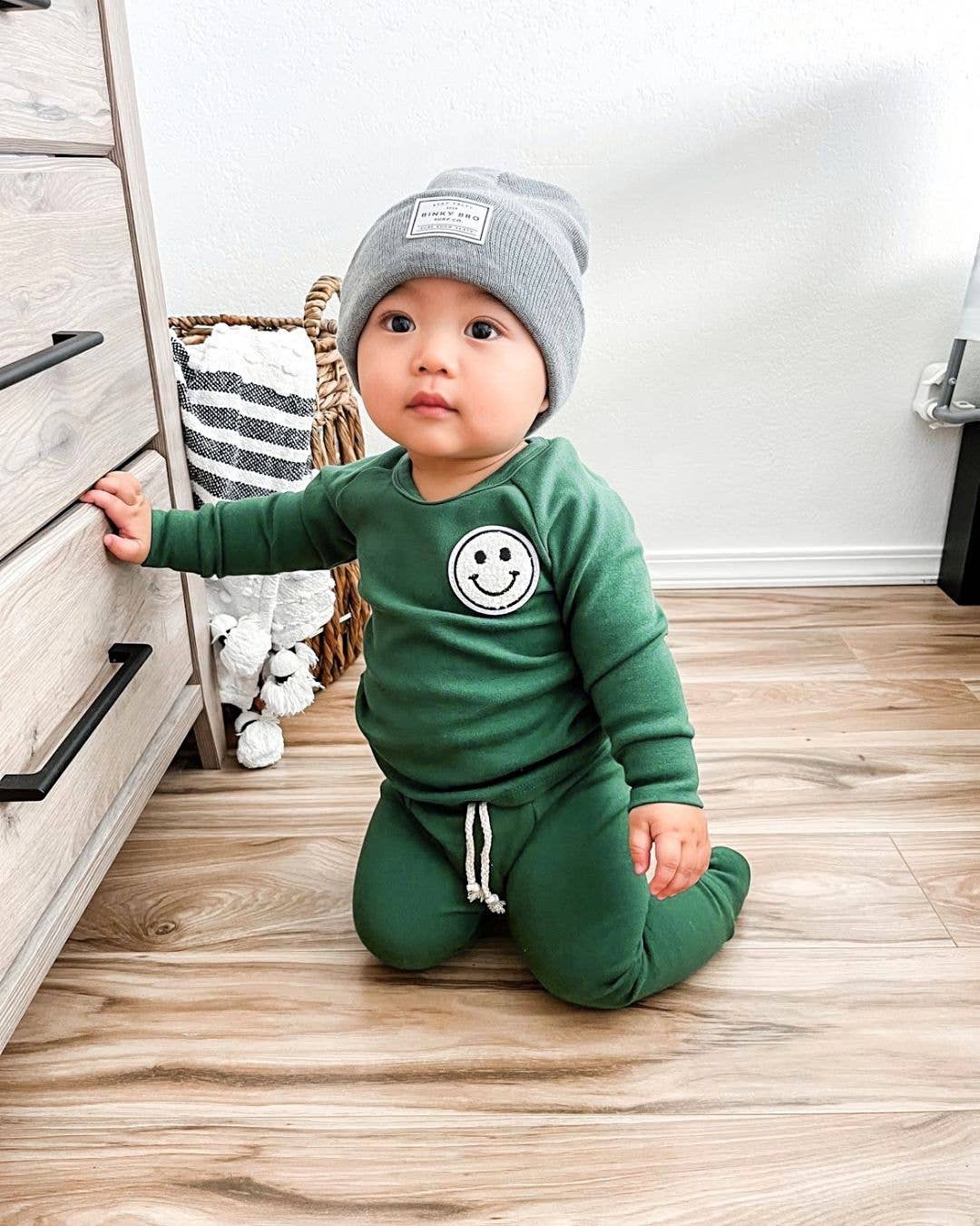 Smiley Green Lounge Set