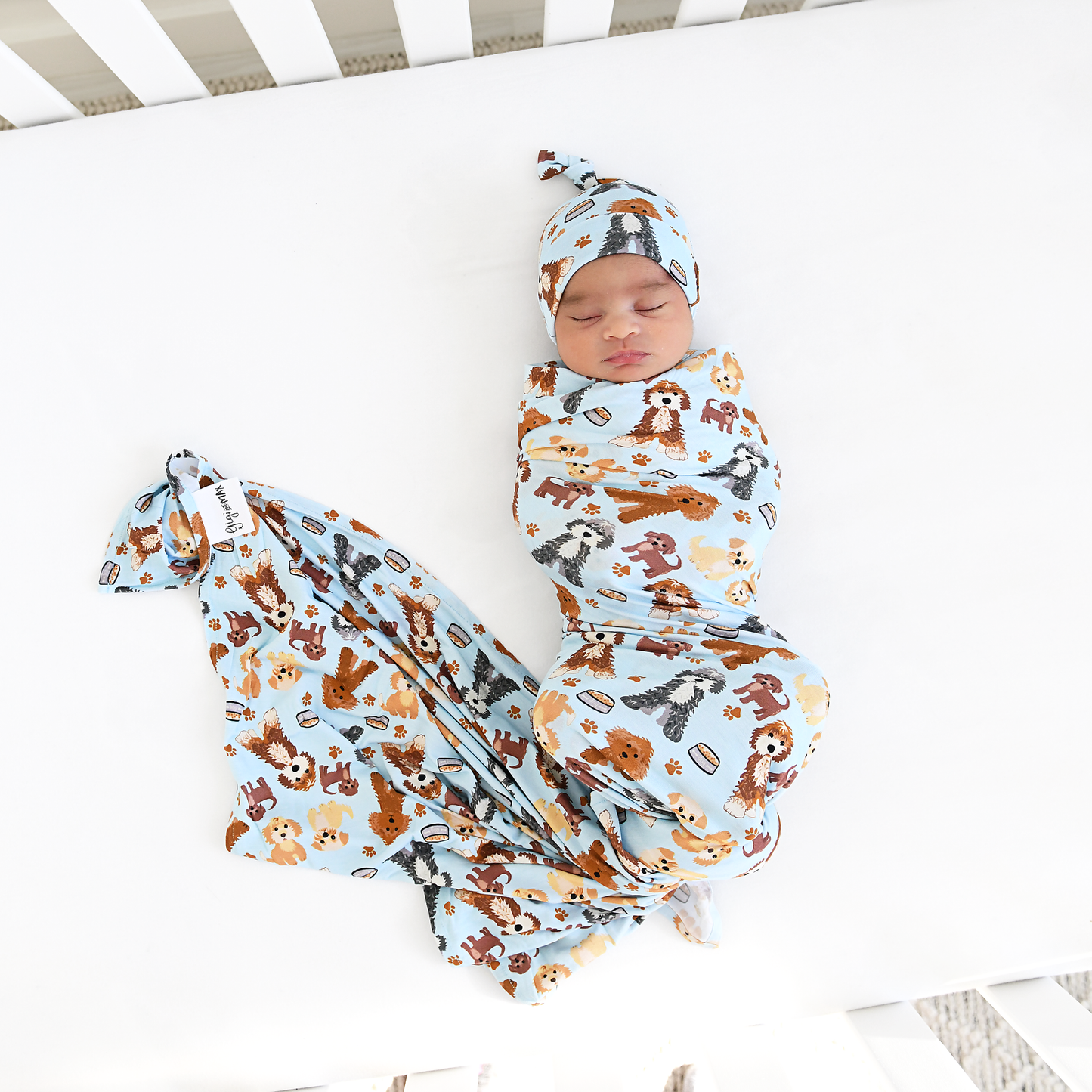 Griffin Swaddle Bamboo Baby Blanket
