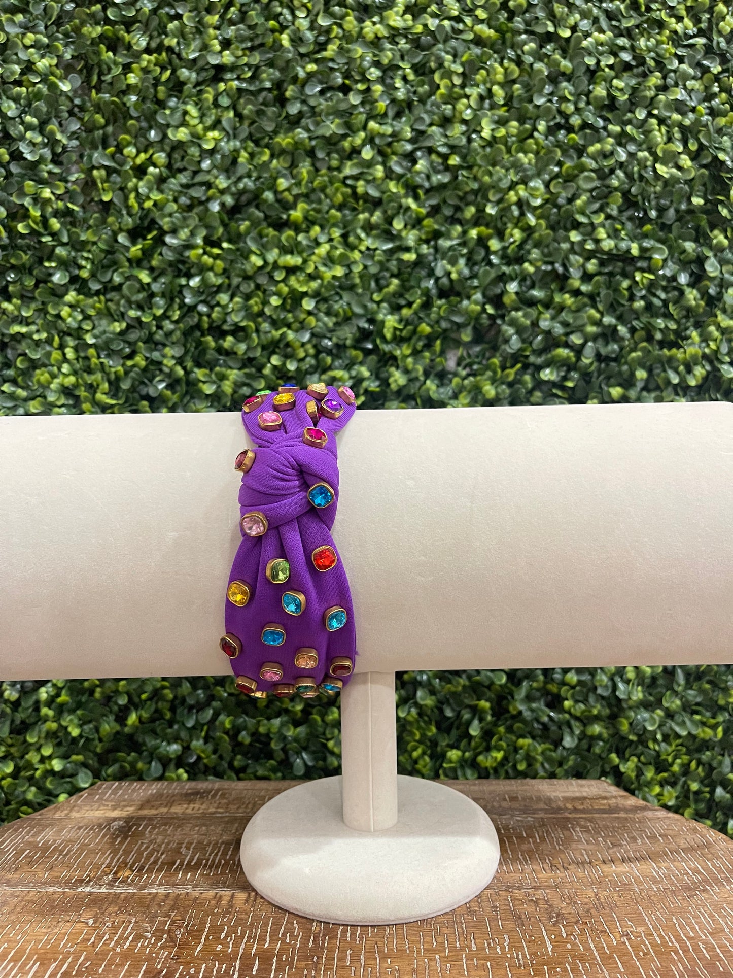 Purple Gem Headband