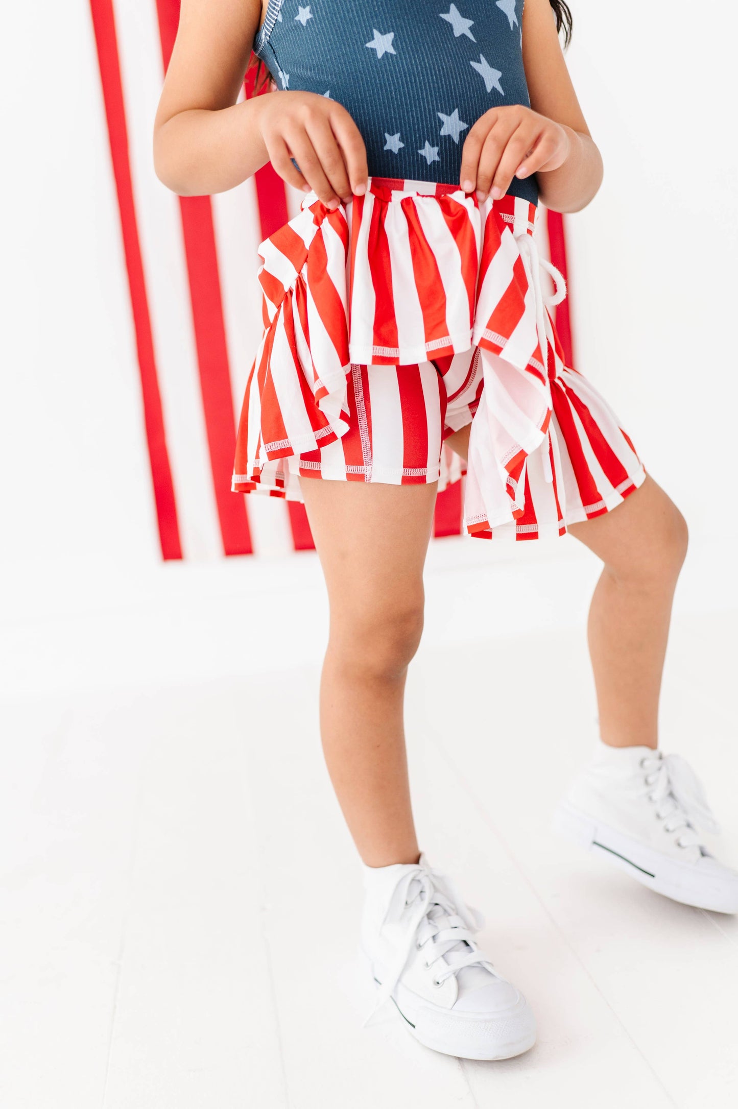 Red Stripe Skort | JUNE 10