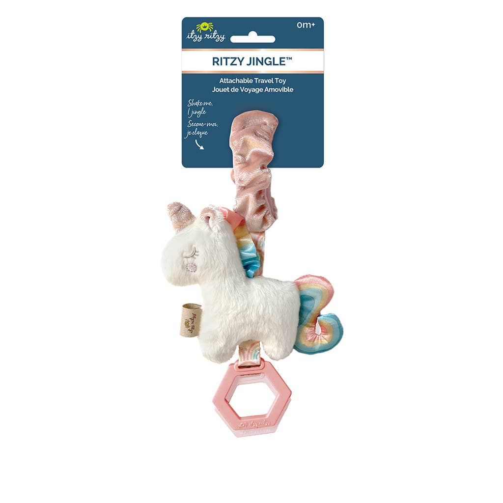 Itzy Friends Ritzy Jingle Attachable Travel Toy: Cactus