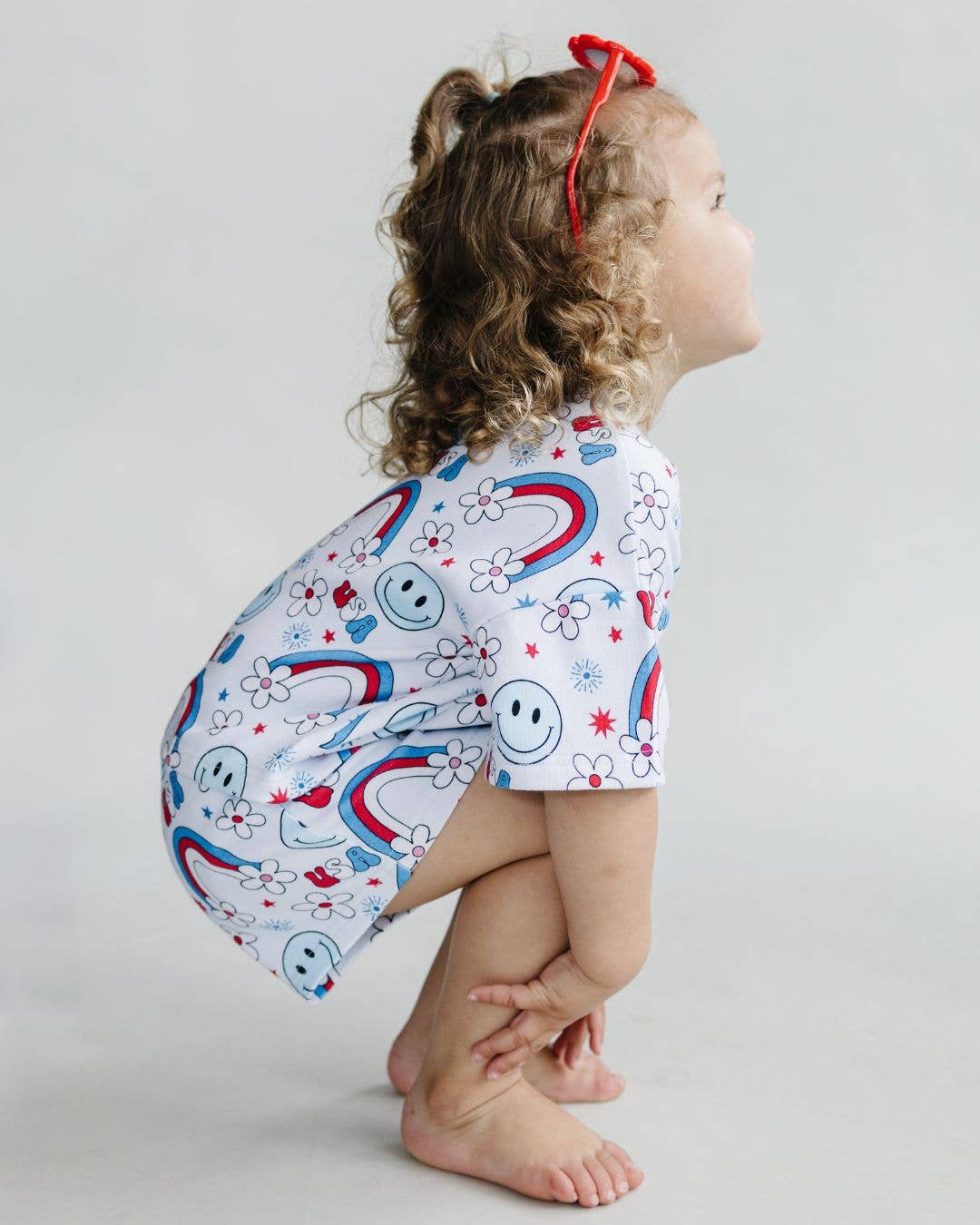 Little Miss USA Shortie Set