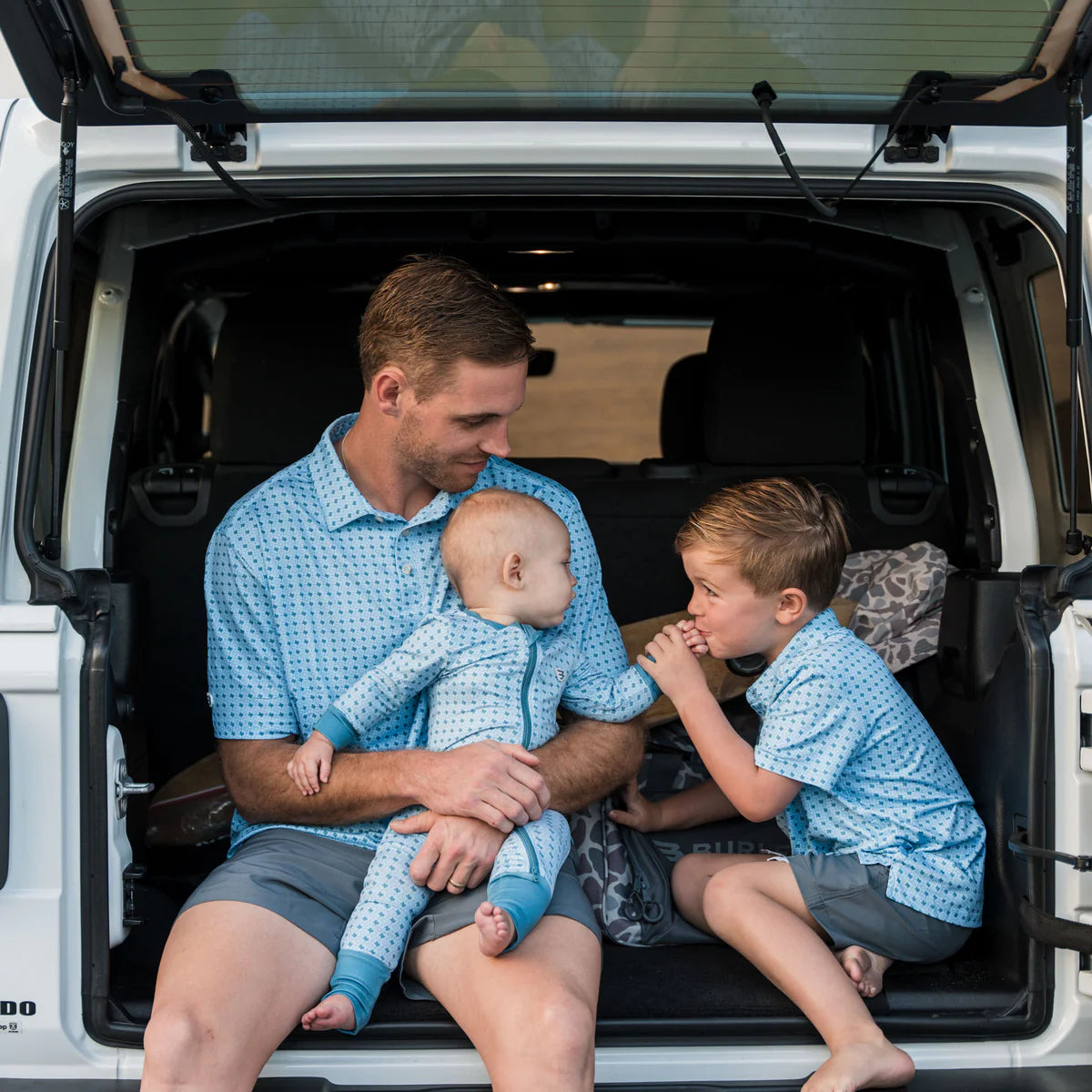 Youth Polo | Texas Light Blue