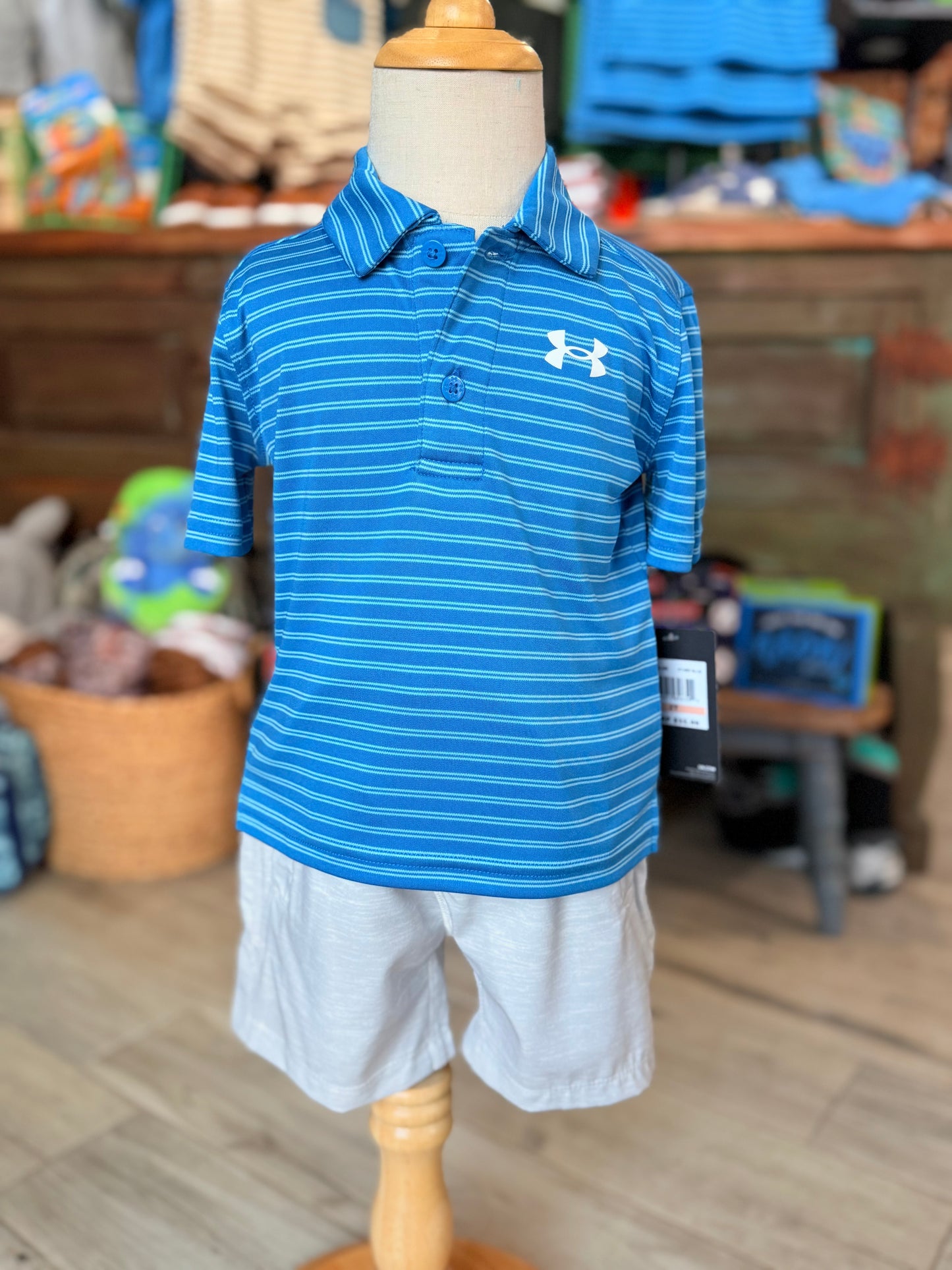 UA Match Play Polo | Ether Blue | 2T-4T
