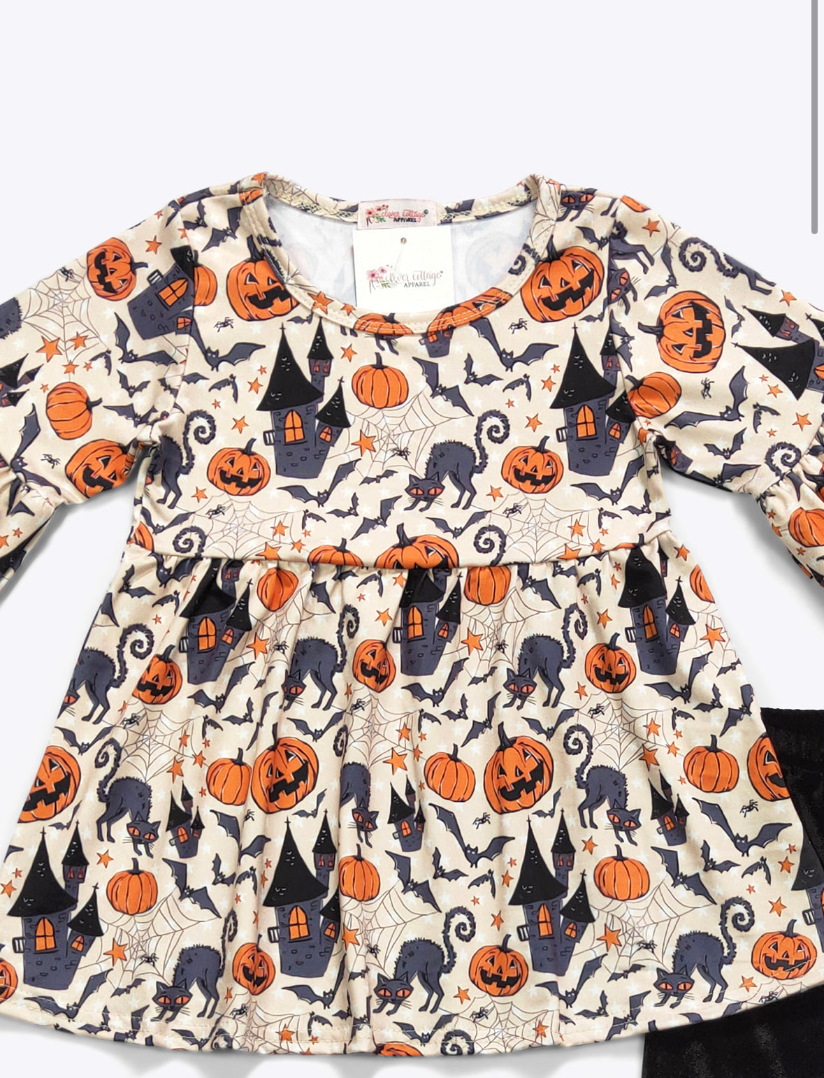 Vintage Halloween Velvet Set