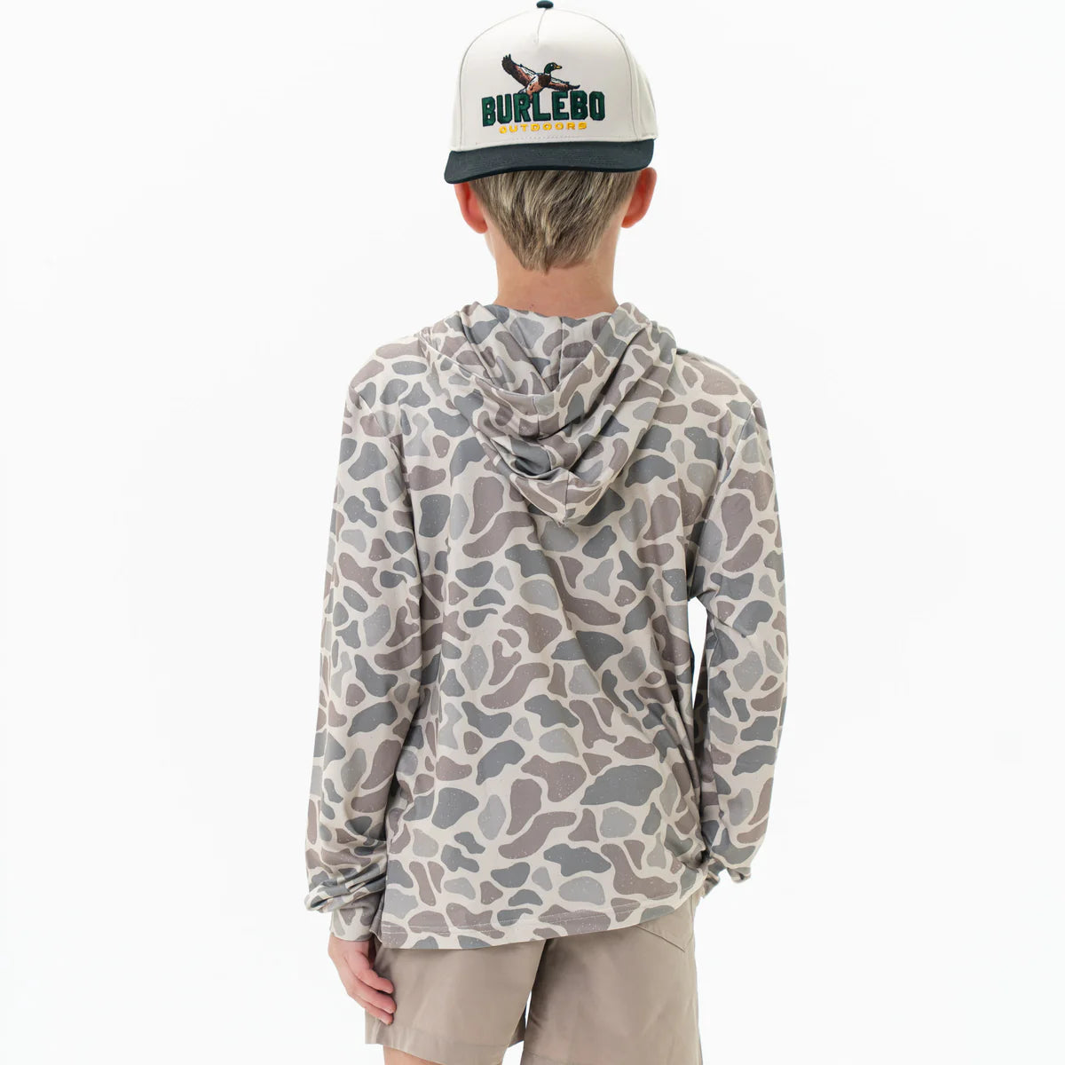 Youth Performance Hoodie| Classic Deer Camo