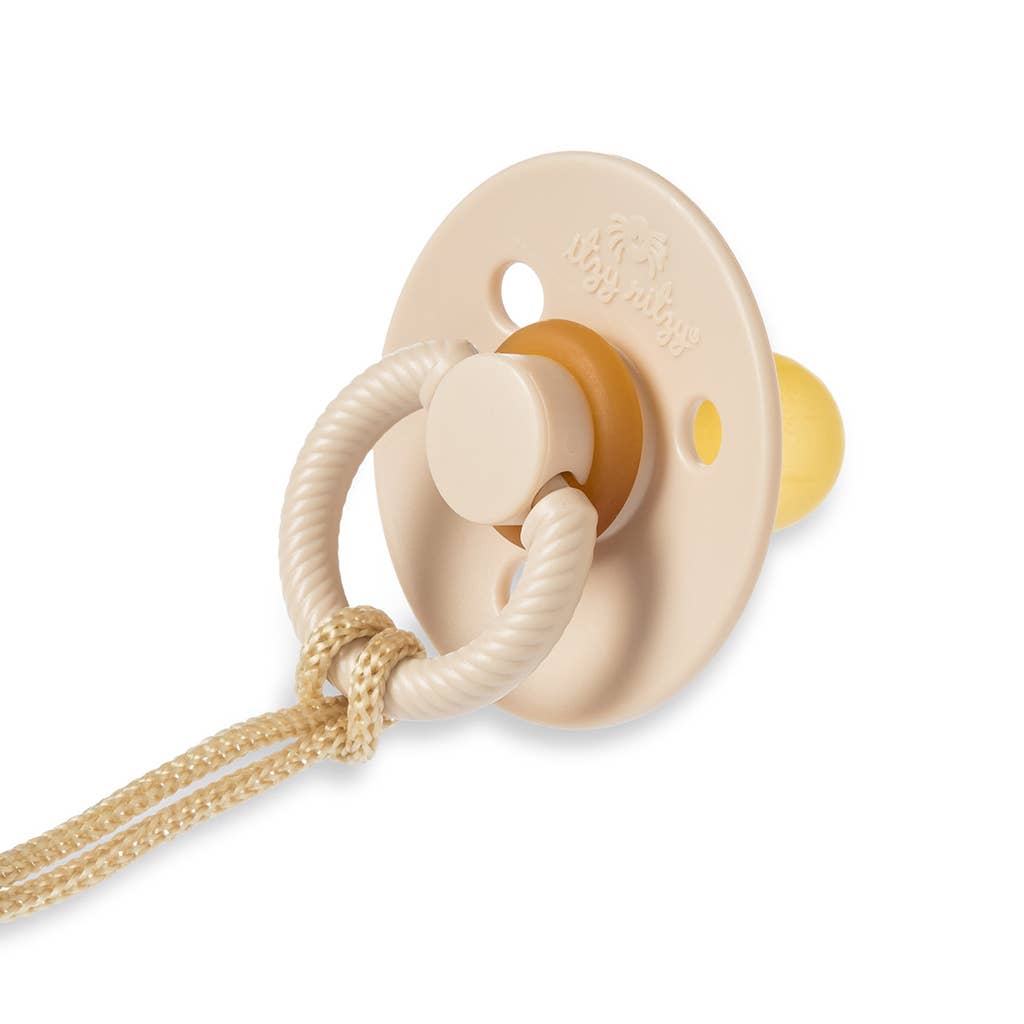 Bitzy Bear Natural Rubber Pacifier & Plush