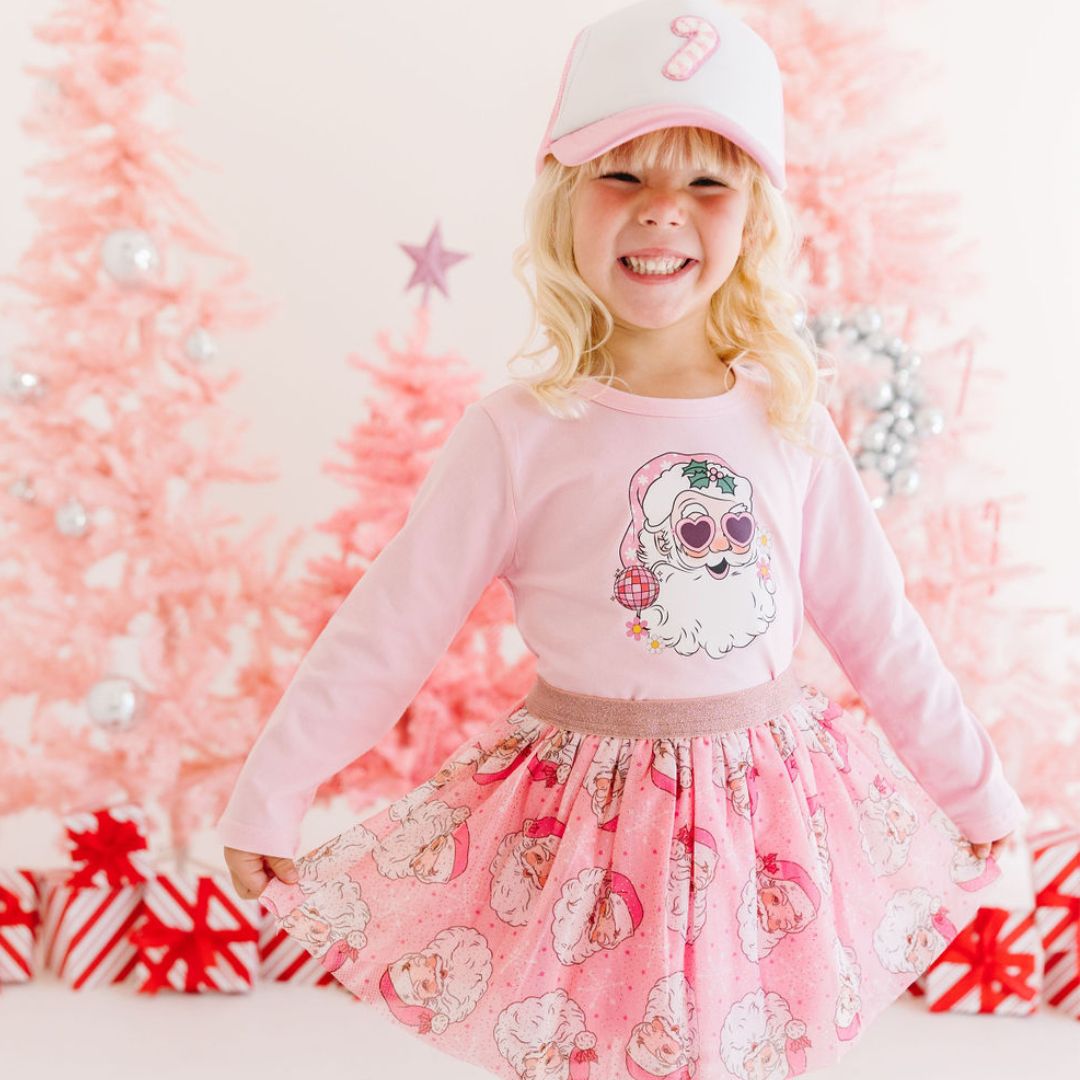 Retro Santa Christmas Tutu