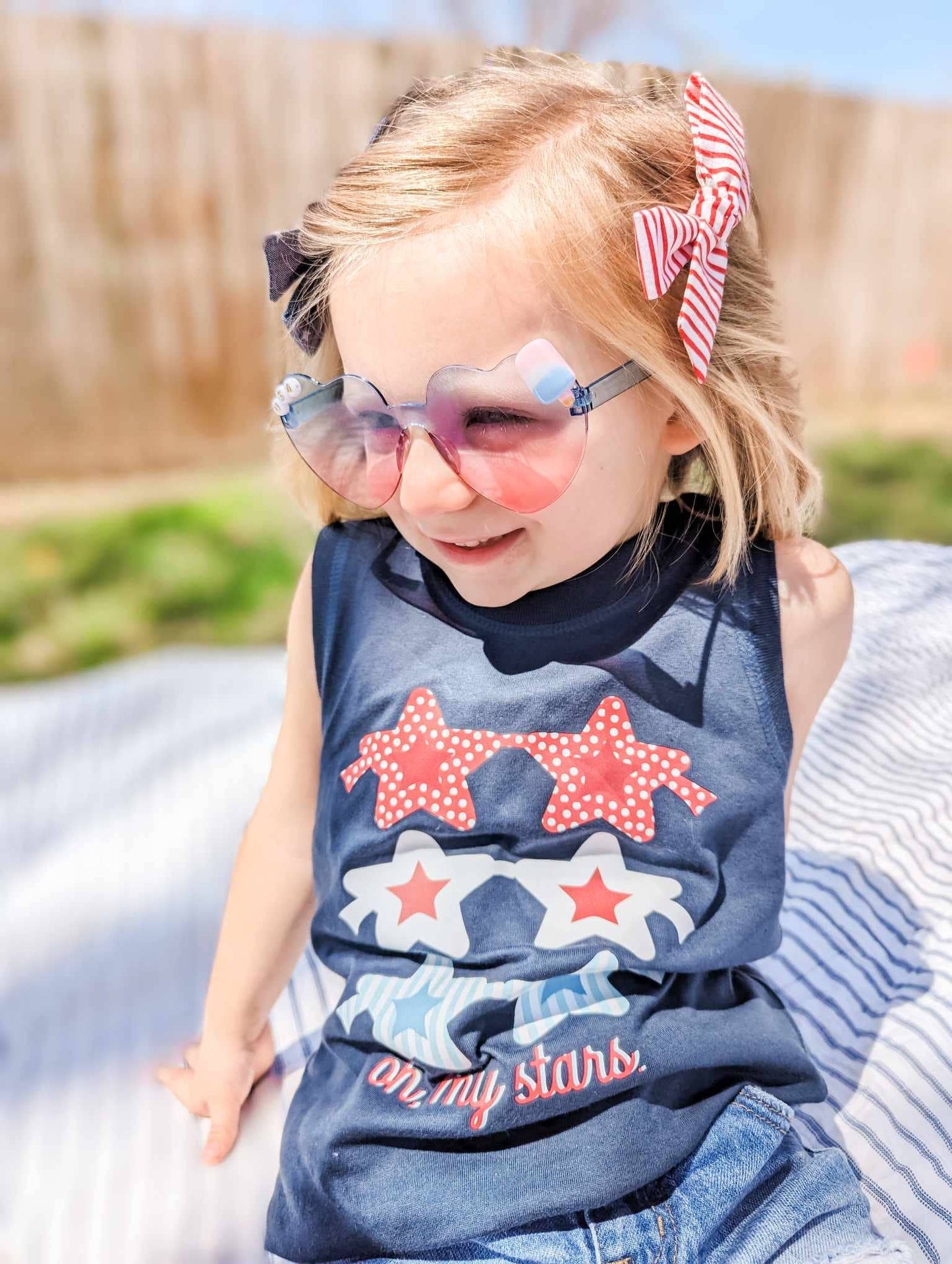 Patriotic Sunnies Summer Tank