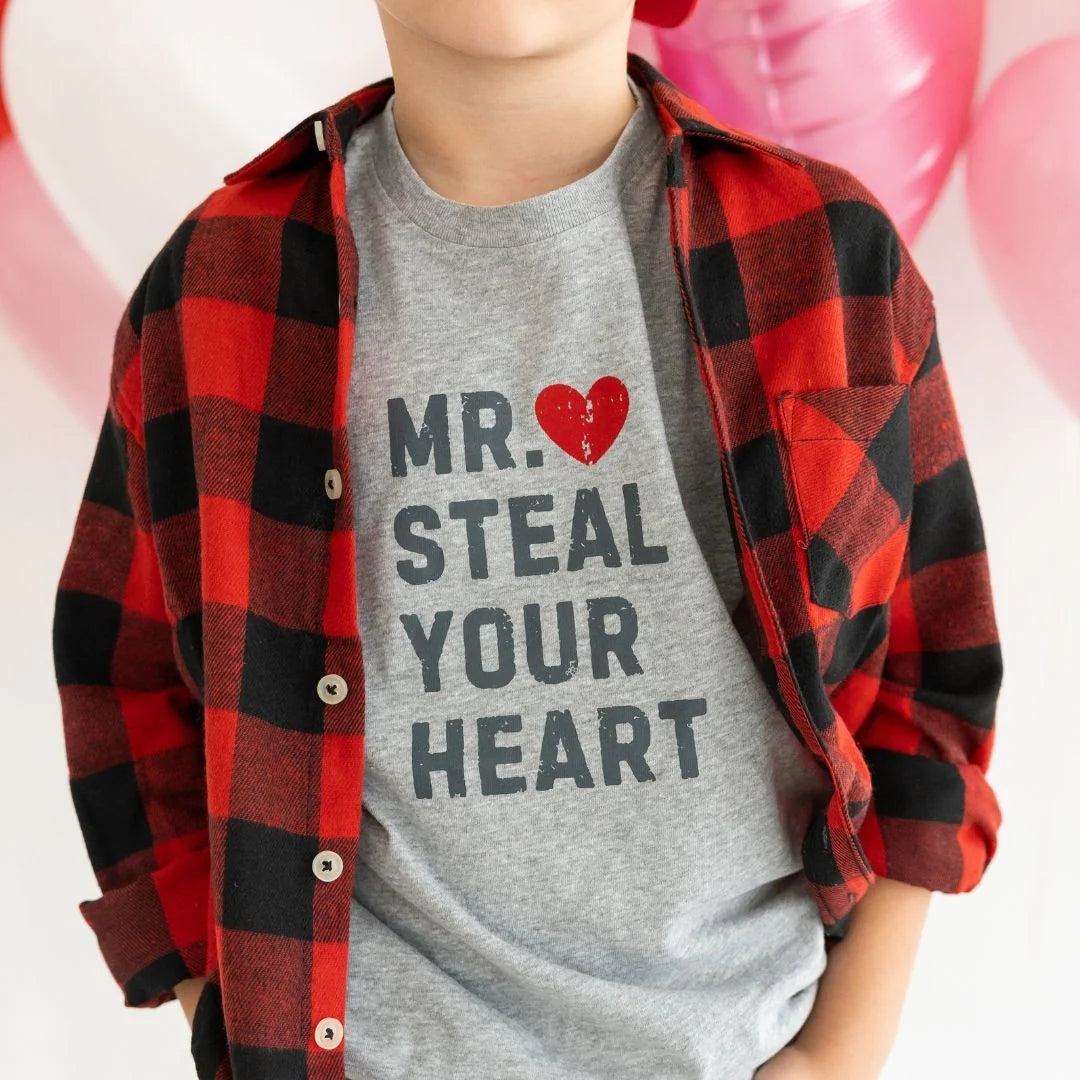 Mr. Steal Your Heart Short Sleeve Tee