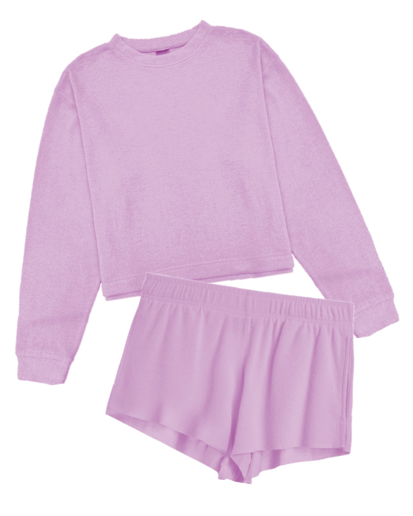 Cuddle Soft Knit Lounge Set | Lavender