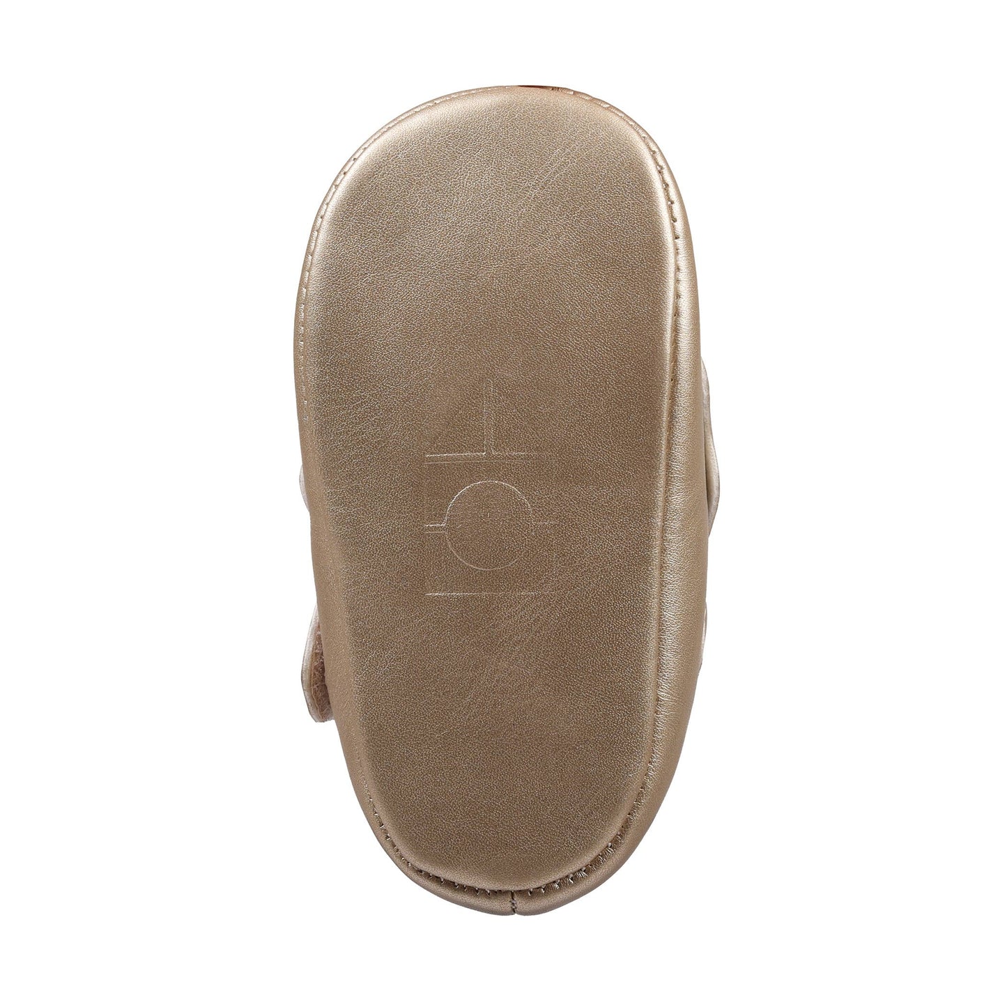Amina Crib Shoe | Gold 3T
