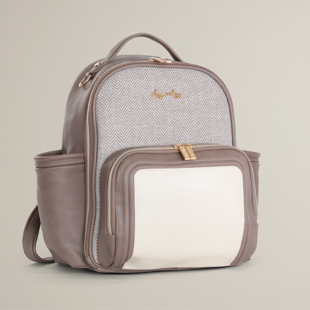 Mini Plus Diaper Bag Backpack | Vanilla Latte