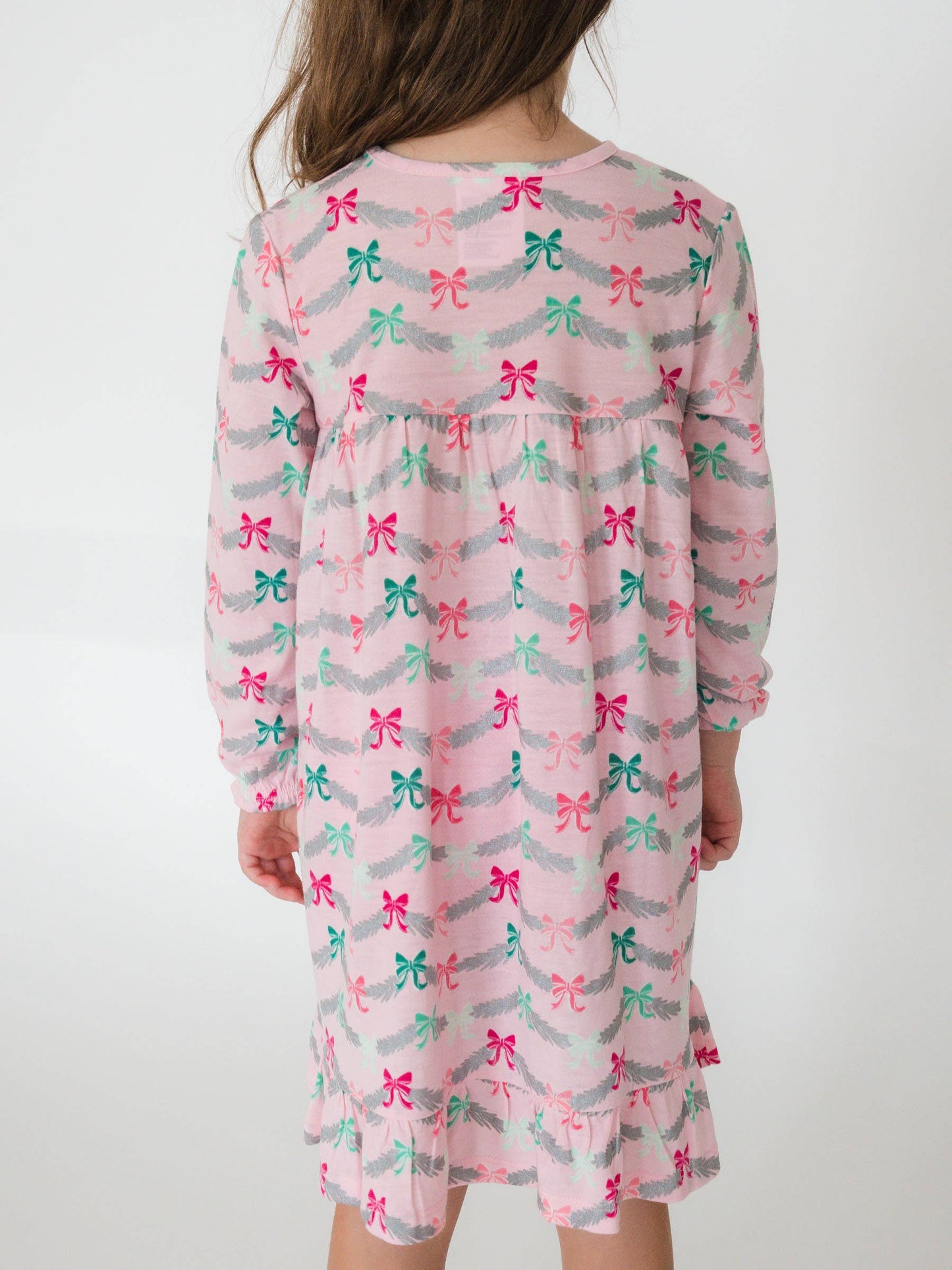 Sparkle Pink Tinsel Tidings Pajama Night Gown