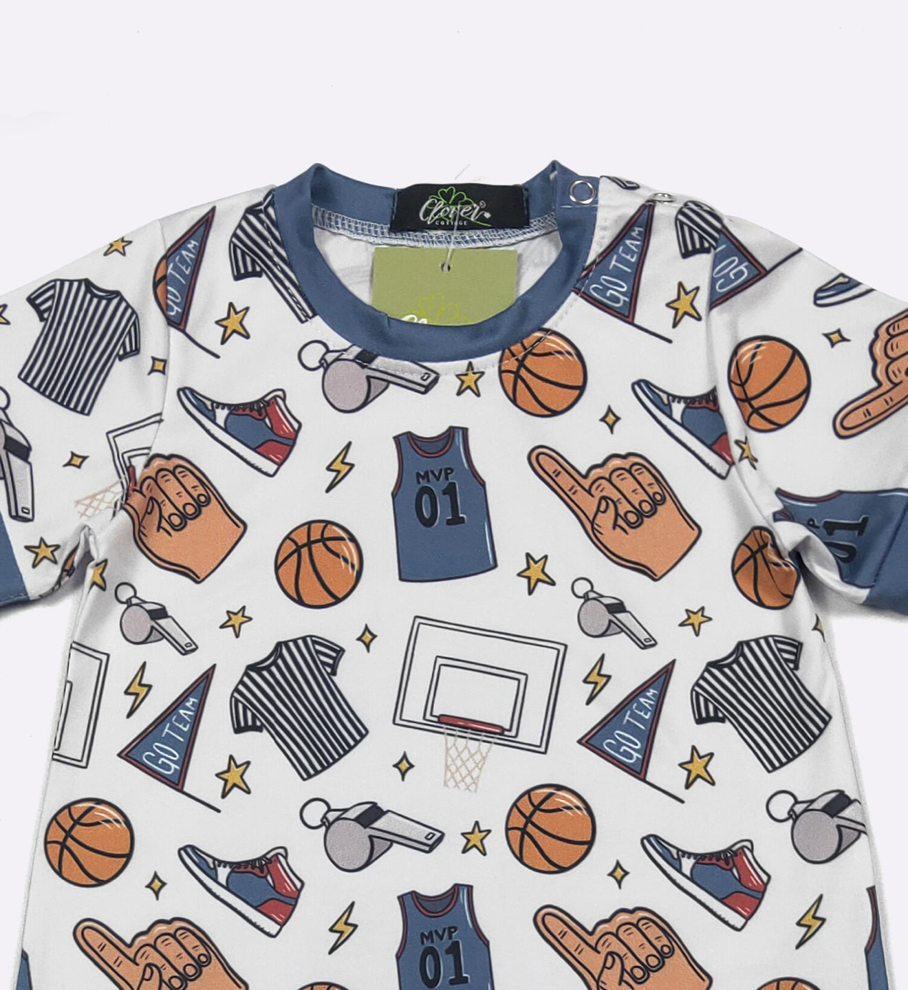 Slam Dunk Boy Romper