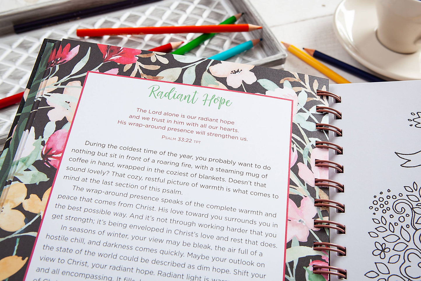 Think On These Things | Devotional Coloring Book