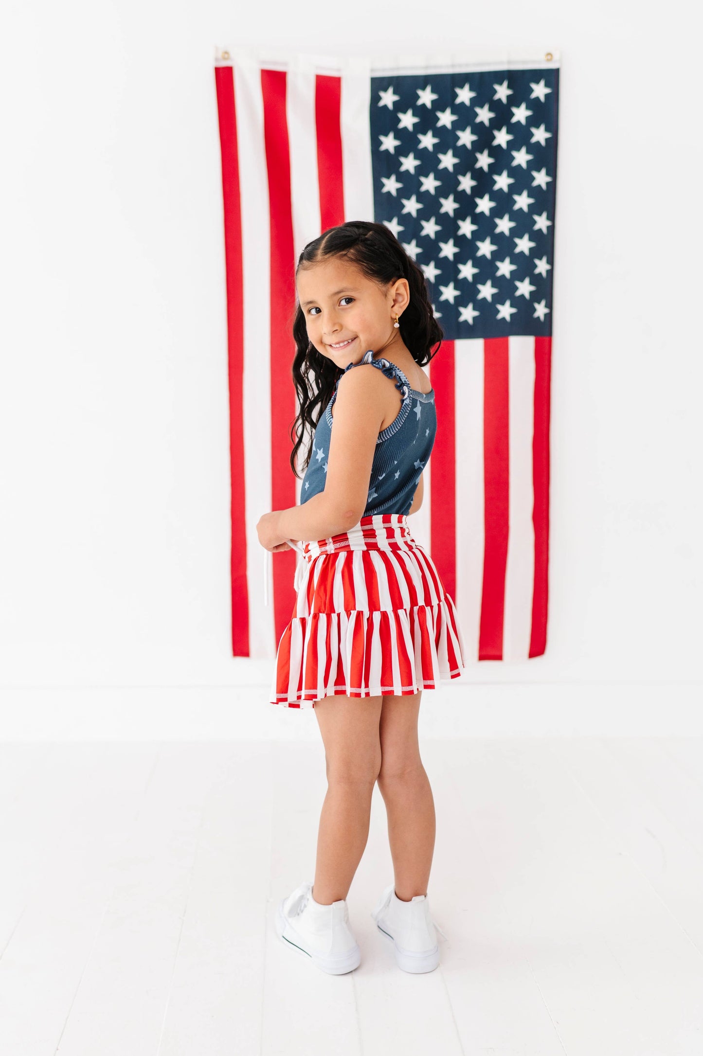Red Stripe Skort | JUNE 10