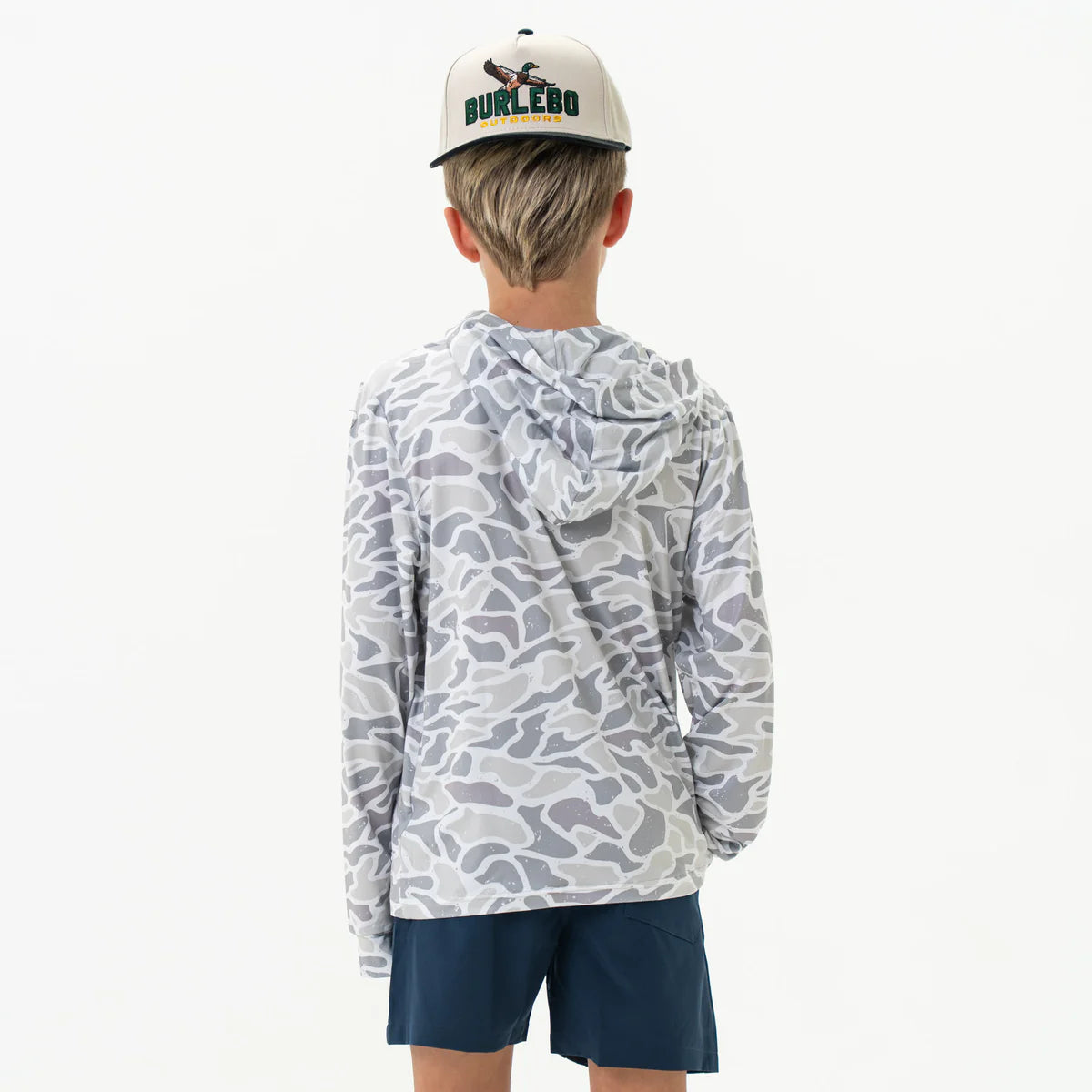 Performance Hoodie | White Camo