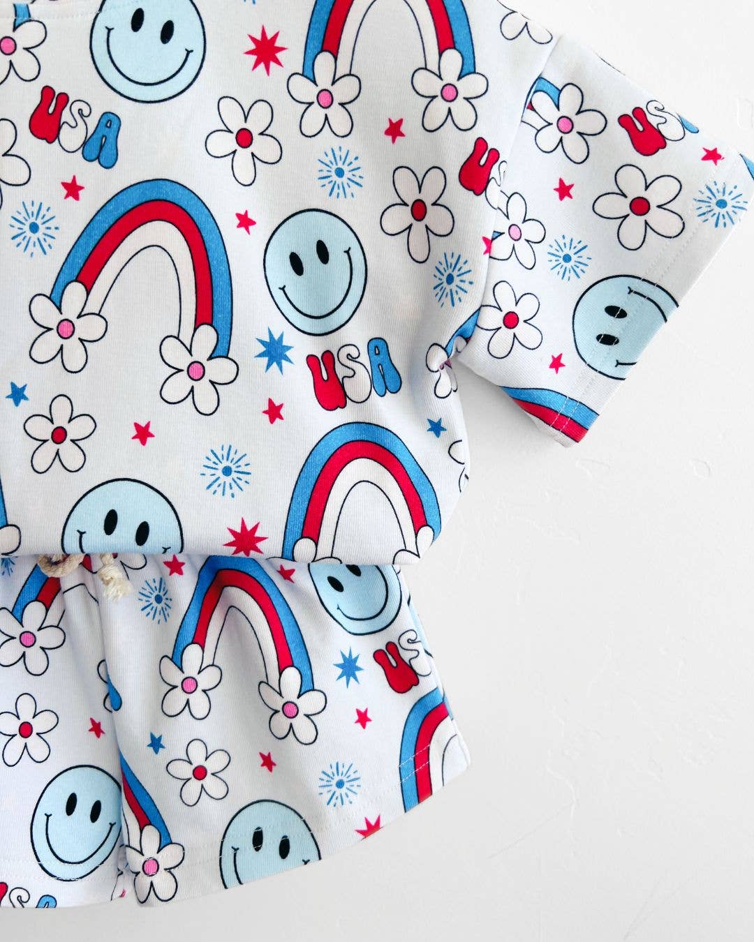 Little Miss USA Shortie Set