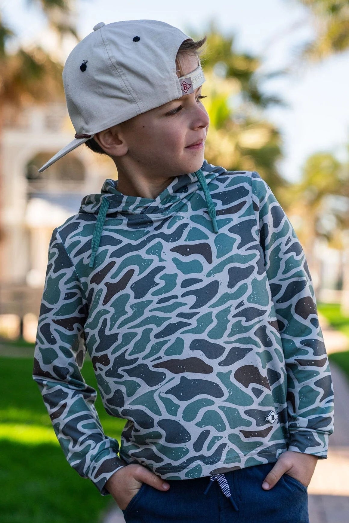 Performance Hoodie | Retro Duck Camo