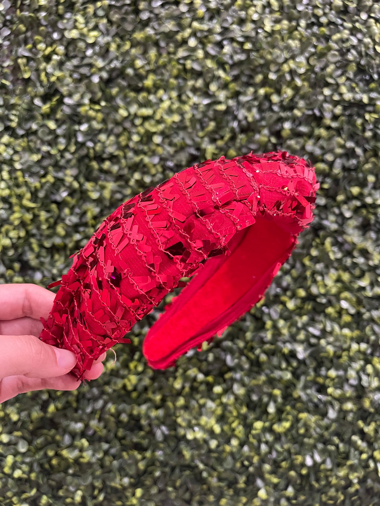 Shimmy Red Headband