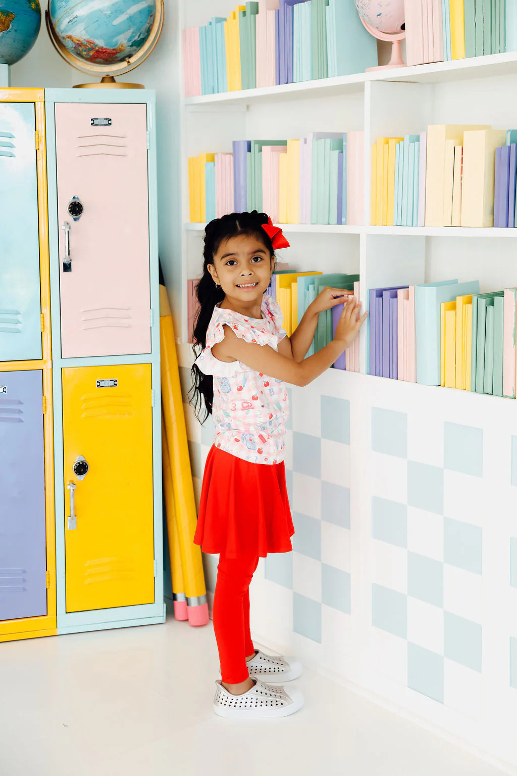 School Days Ruffle Tee
