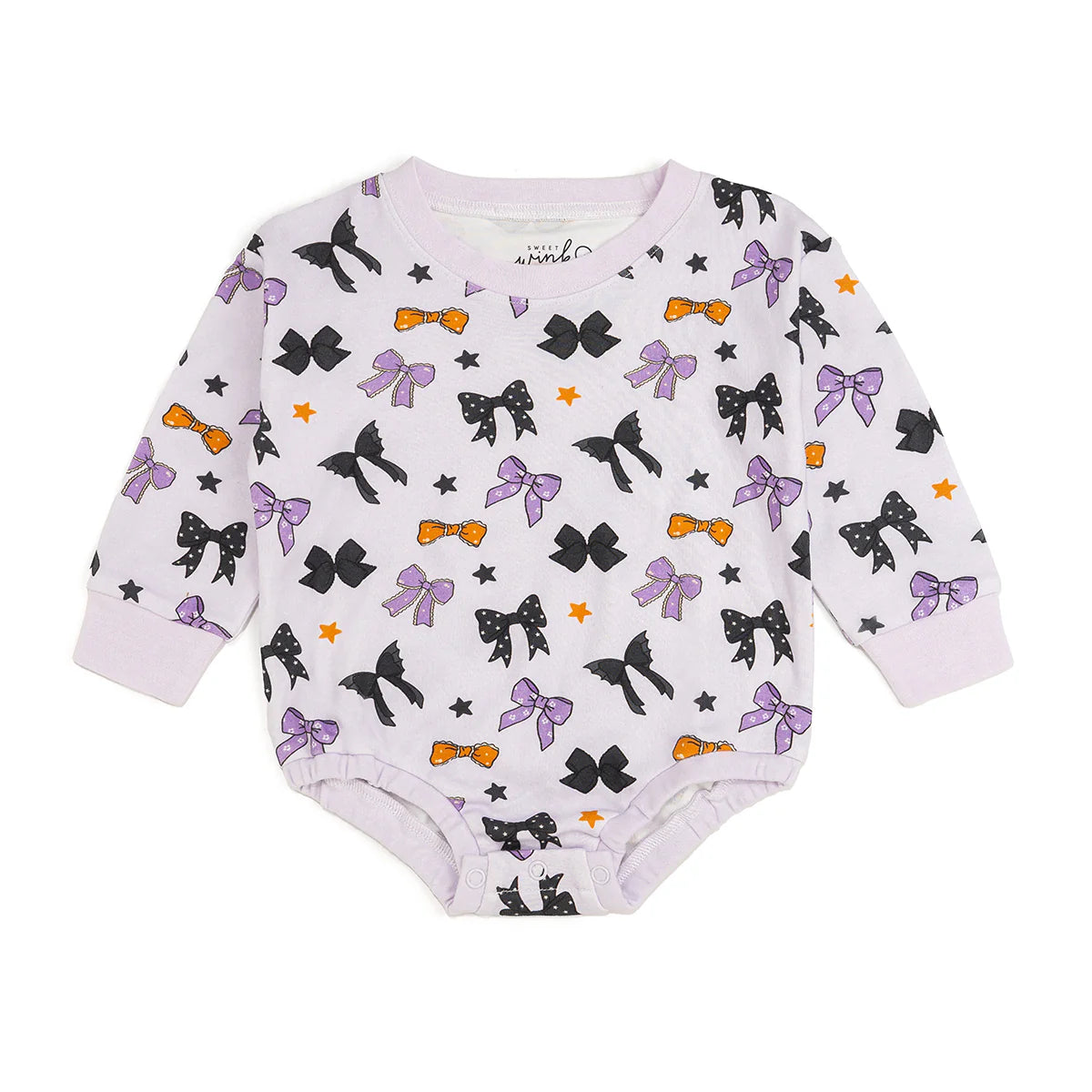 Spooky Bows Halloween Romper