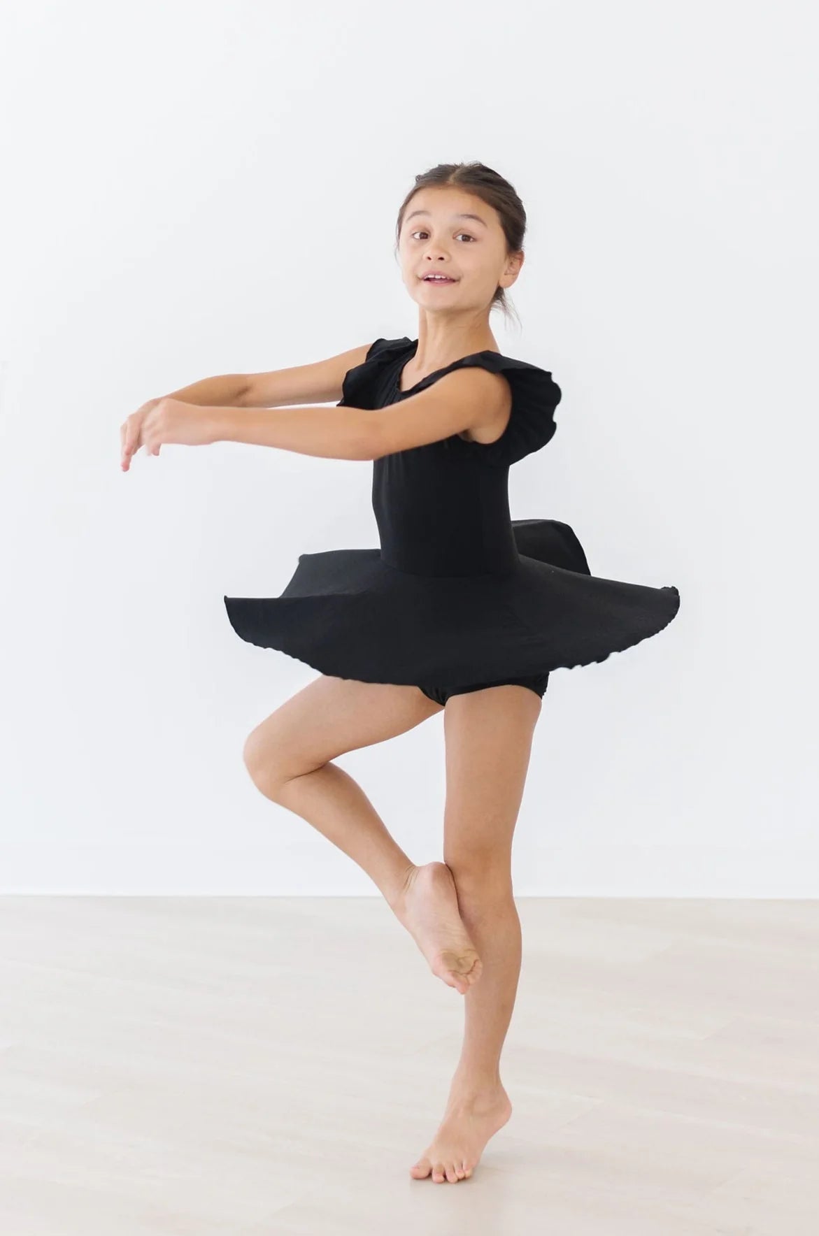 Black Twirl Leotard