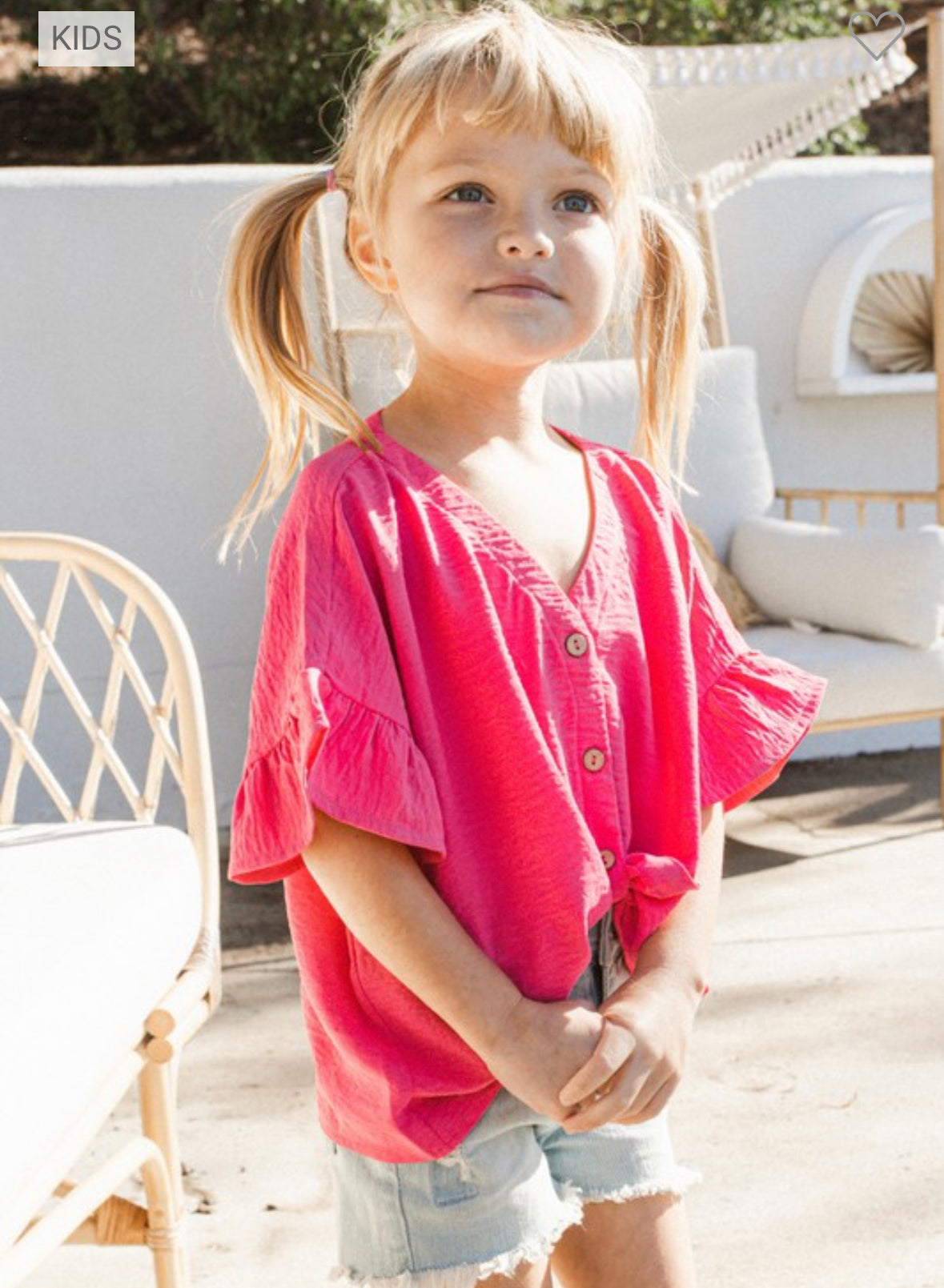 Button Down Oversized Top | 2 Colors