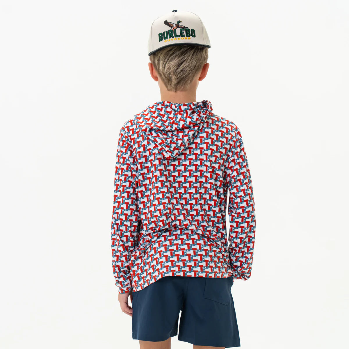 Youth Performance Hoodie | Texas Flag