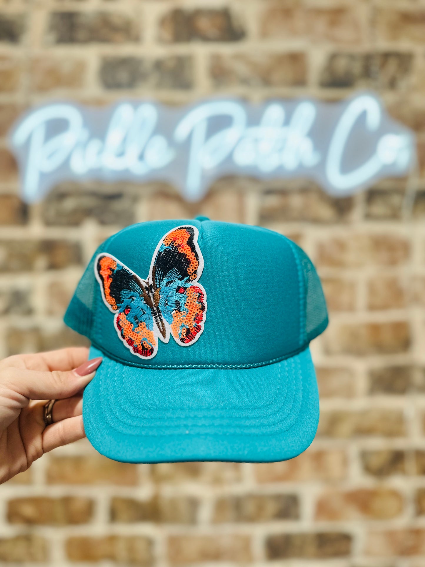 Sequin Butterfly Hat - Youth