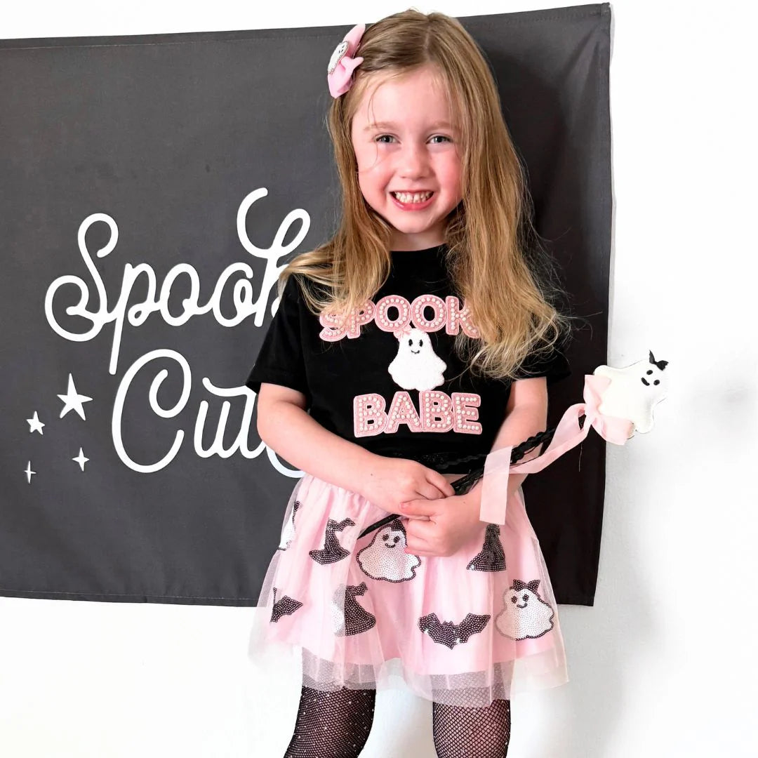 Coquette Tulle Ghost Bow Clip