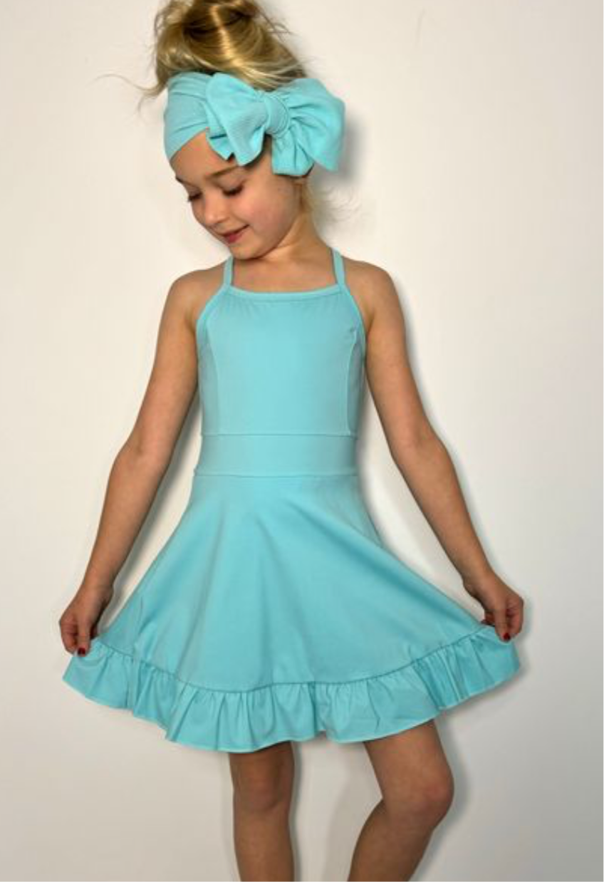 Activewear Dress | Aqua
