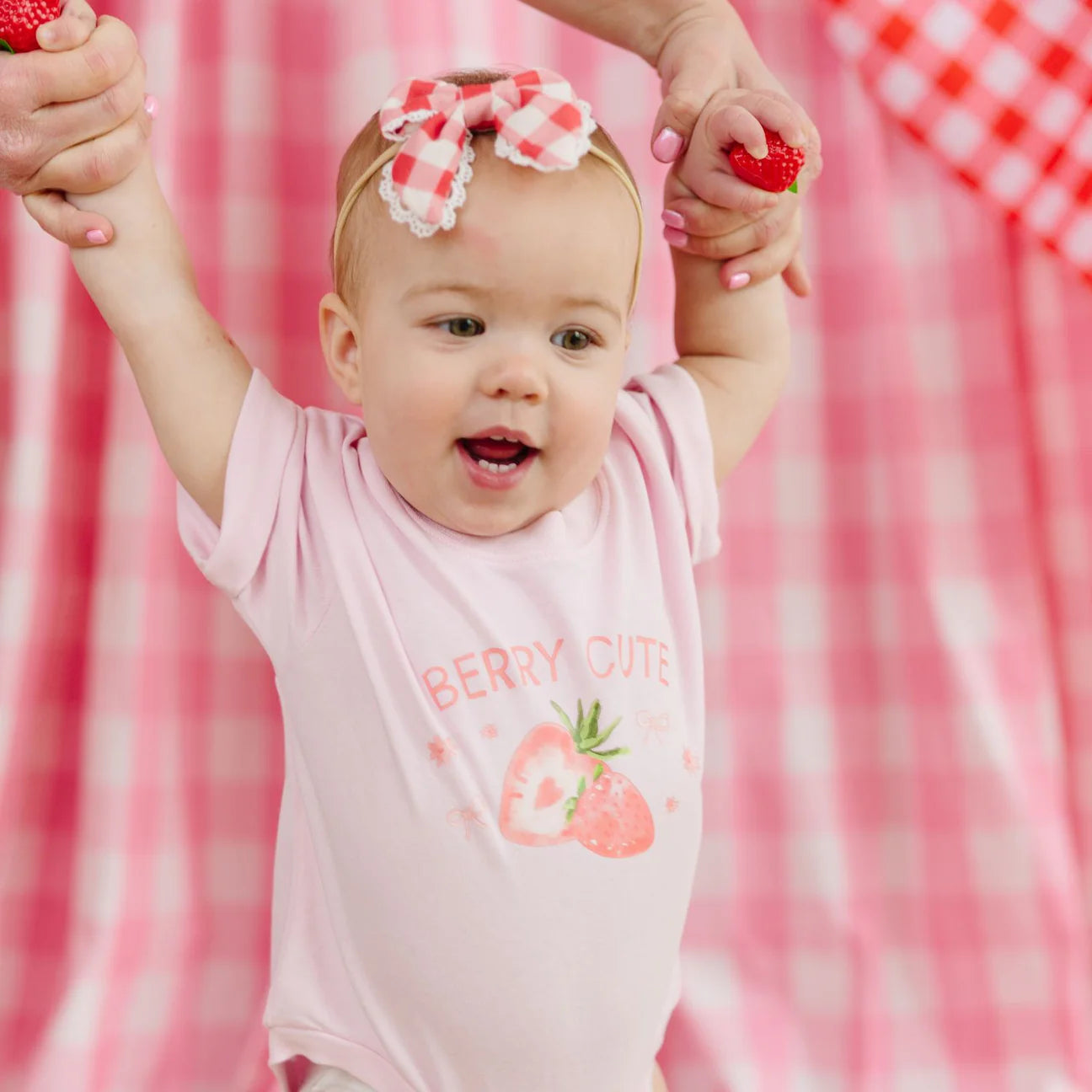 Berry Cute Strawberry Romper