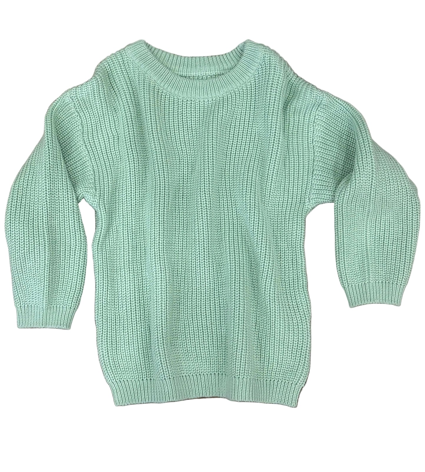 Mint Green Oversized Sweater