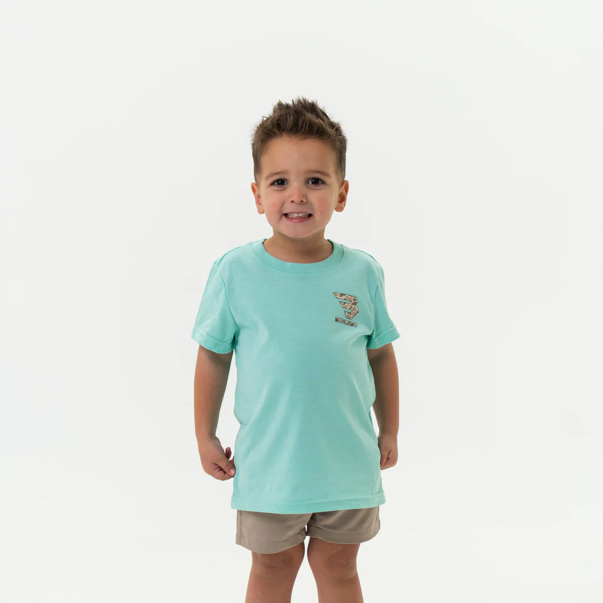 Youth Tee | Mallard Camo Dog | Island Reef
