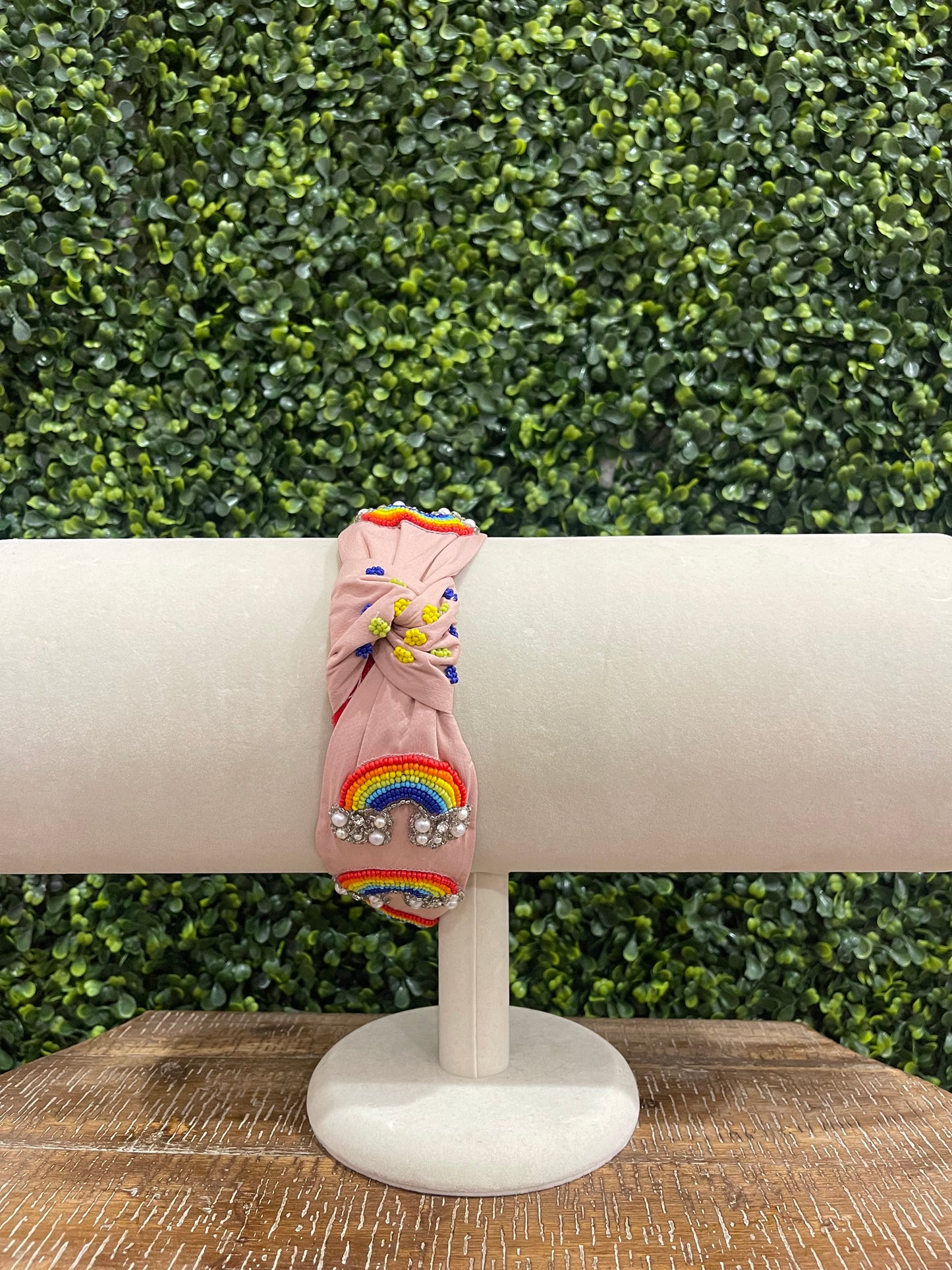 Rainbow Embellished Headband