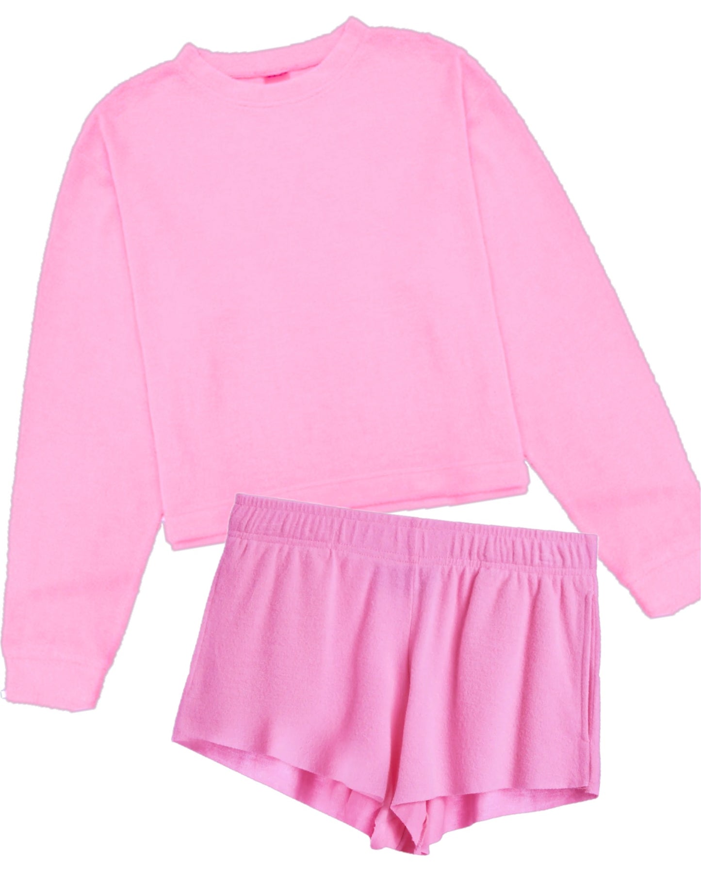 Cuddle Soft Knit Lounge Set | Pink