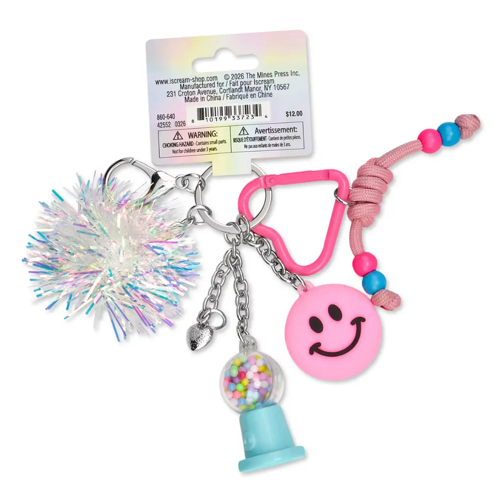 Gumball Machine Bag Charm