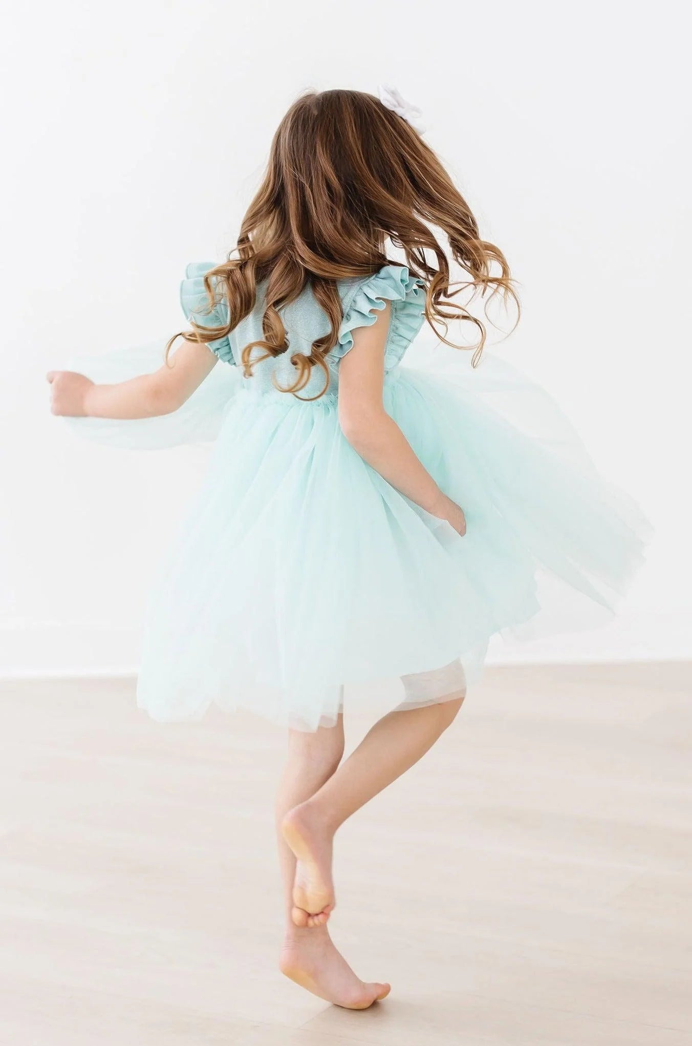 Mint Shimmer Tutu Dress