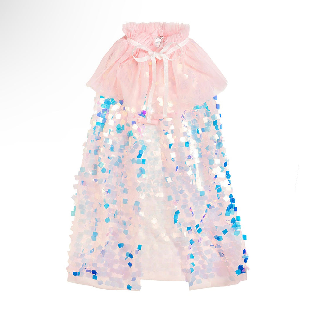 Pink Mermaid Shimmer Cape