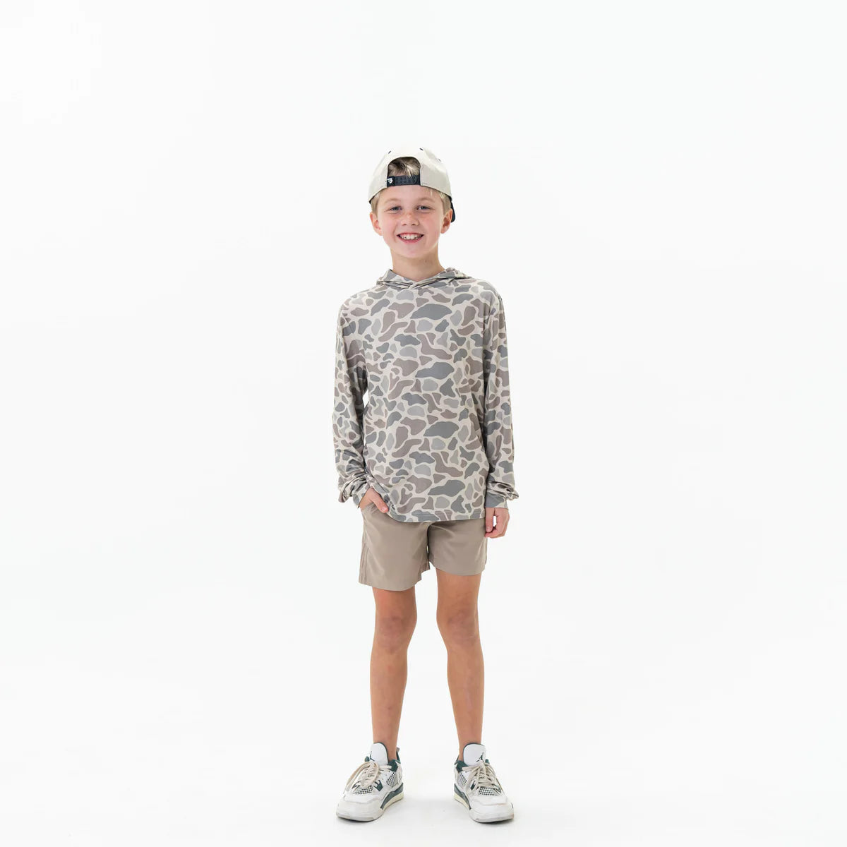 Youth Performance Hoodie| Classic Deer Camo