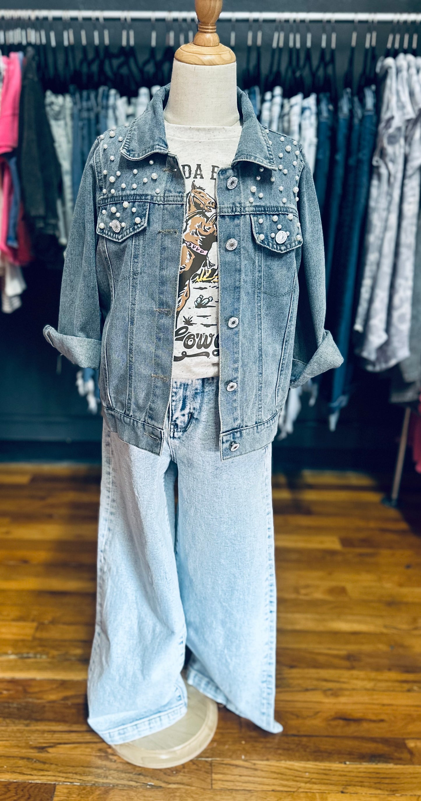 Pearl Denim Jacket