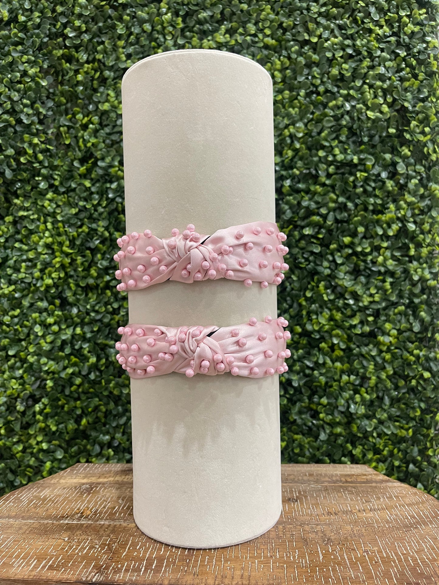 Light Pink Pearl Headband