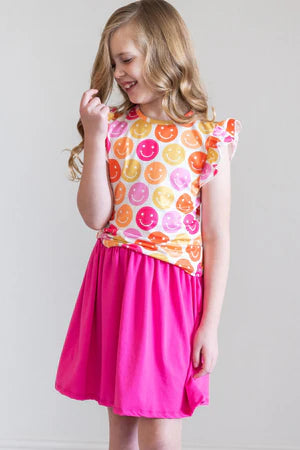 Don’t Worry, Be Happy Ruffle Tee