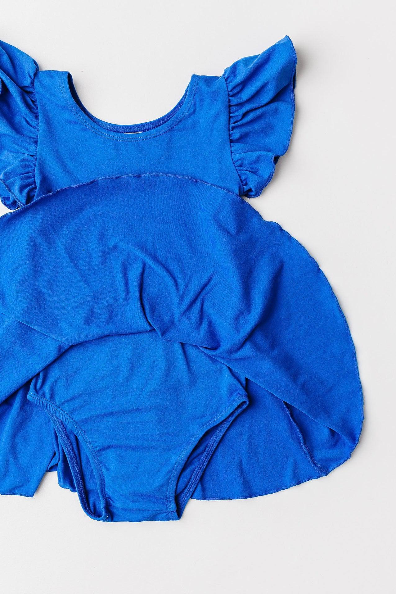 Royal Blue Twirl Leotard